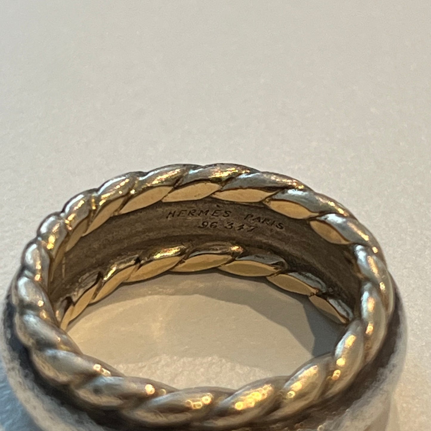 60s-70s Hermès Ring vintage 925 750