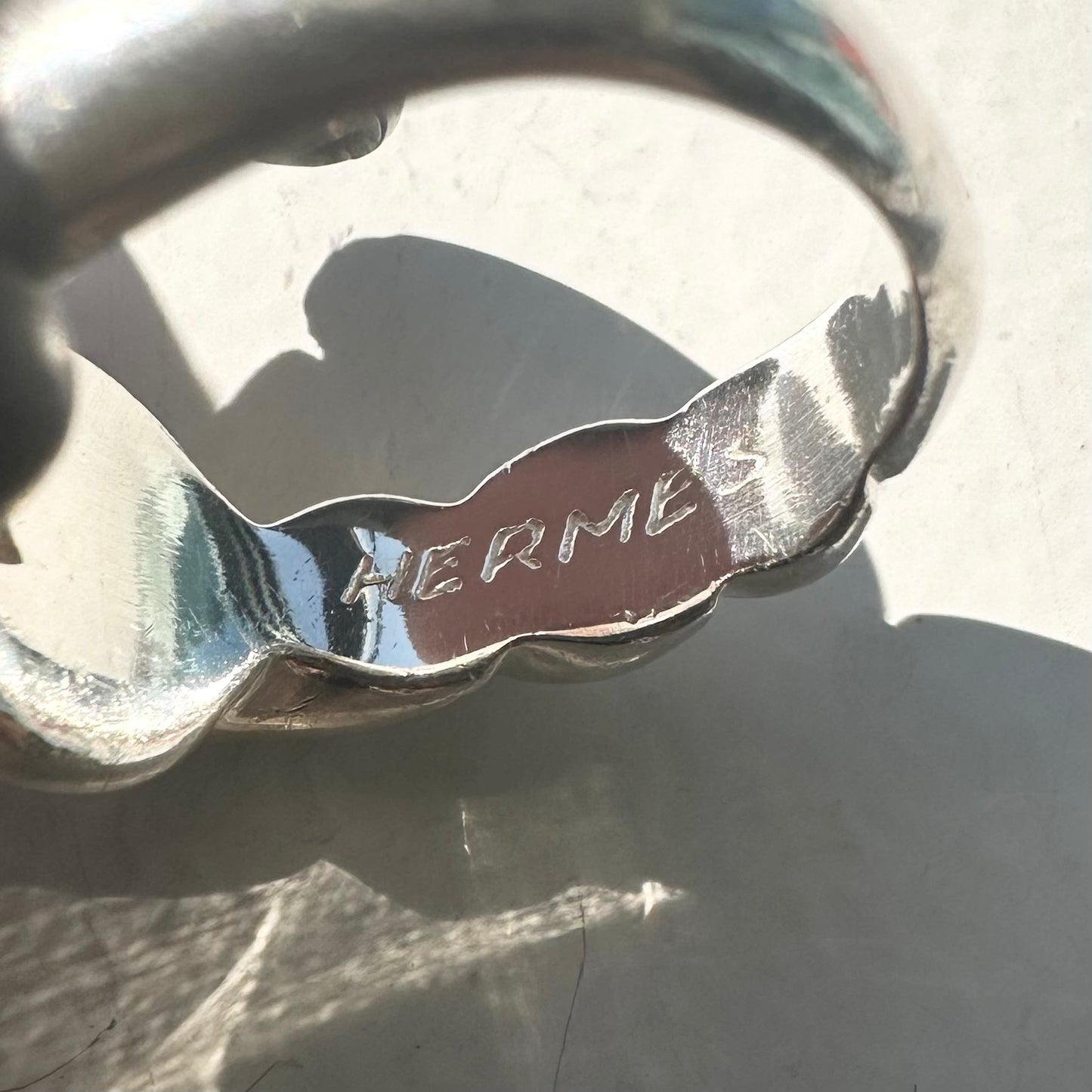 80s Hermès Torsard Ring vintage SV925 53