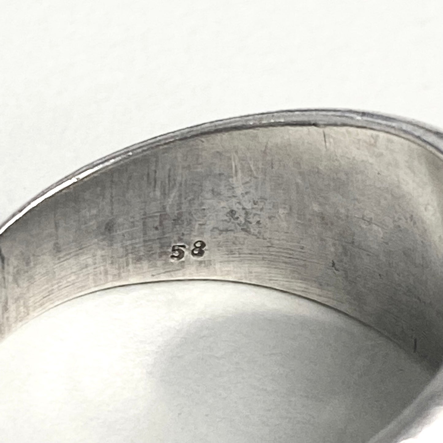 80s-90s Hermès Serie Ring vintage SV925 AU750 58 #18
