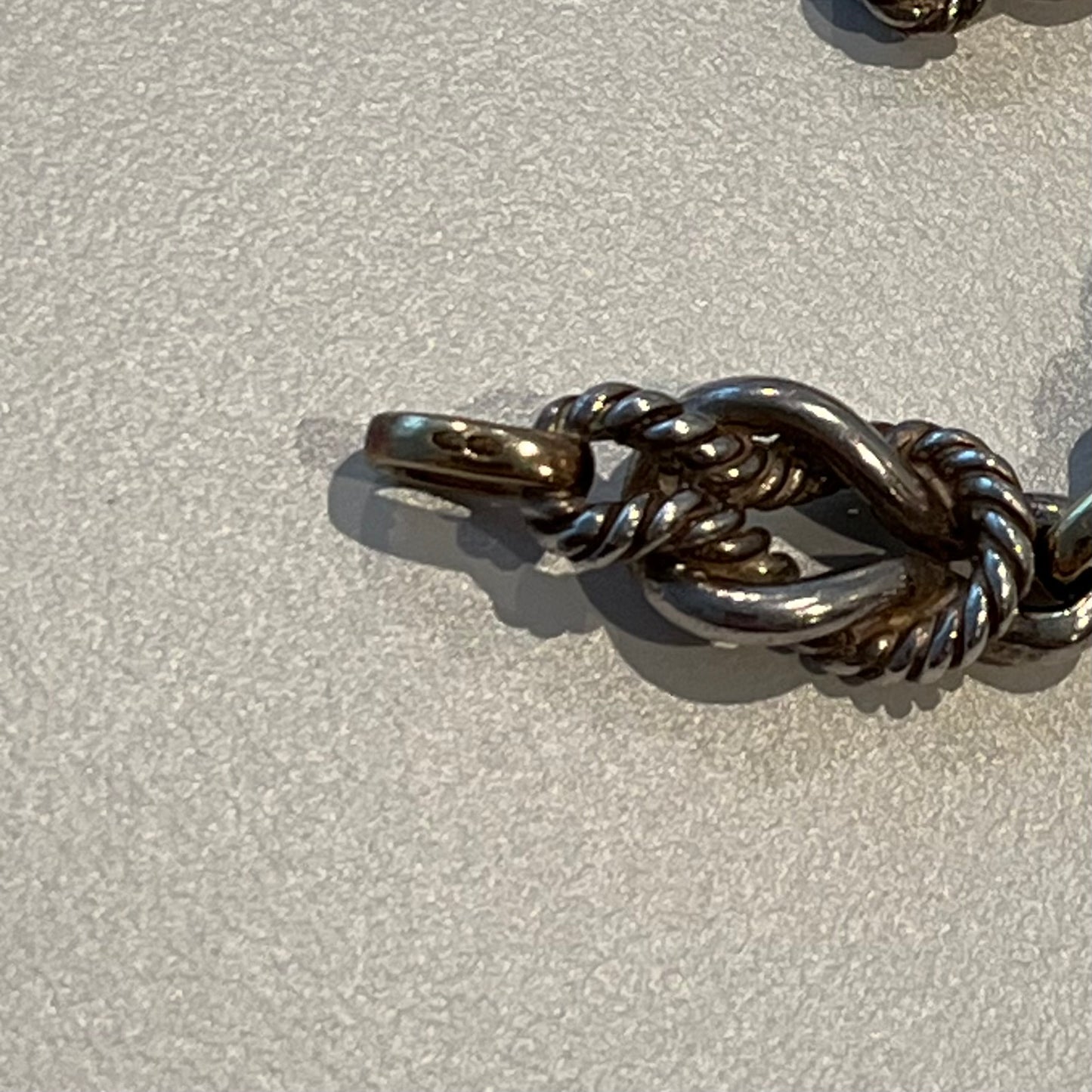 80s Hermès Los Angeles necklace SV925 AU750