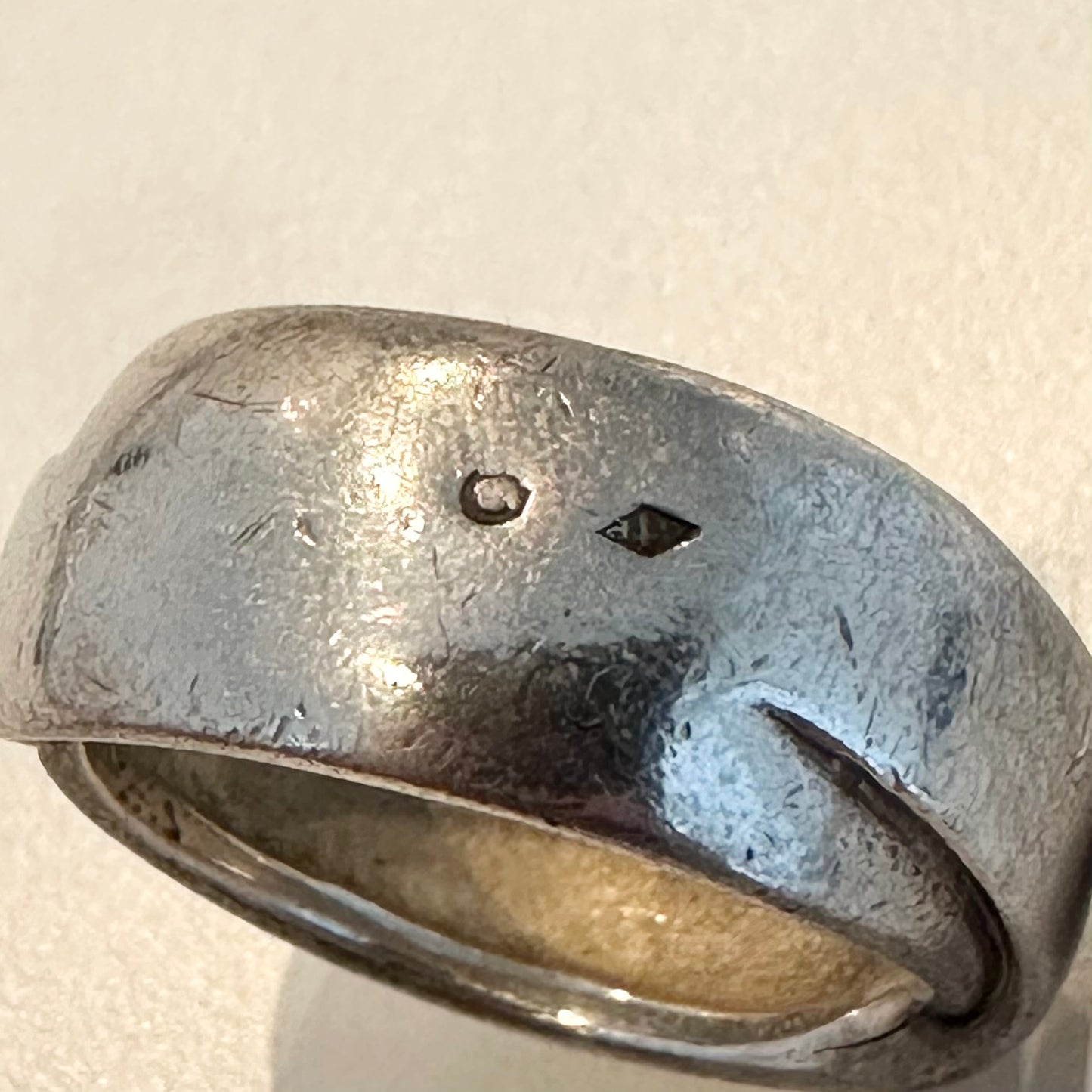 70-80s Hermès Volt ring vintage 925