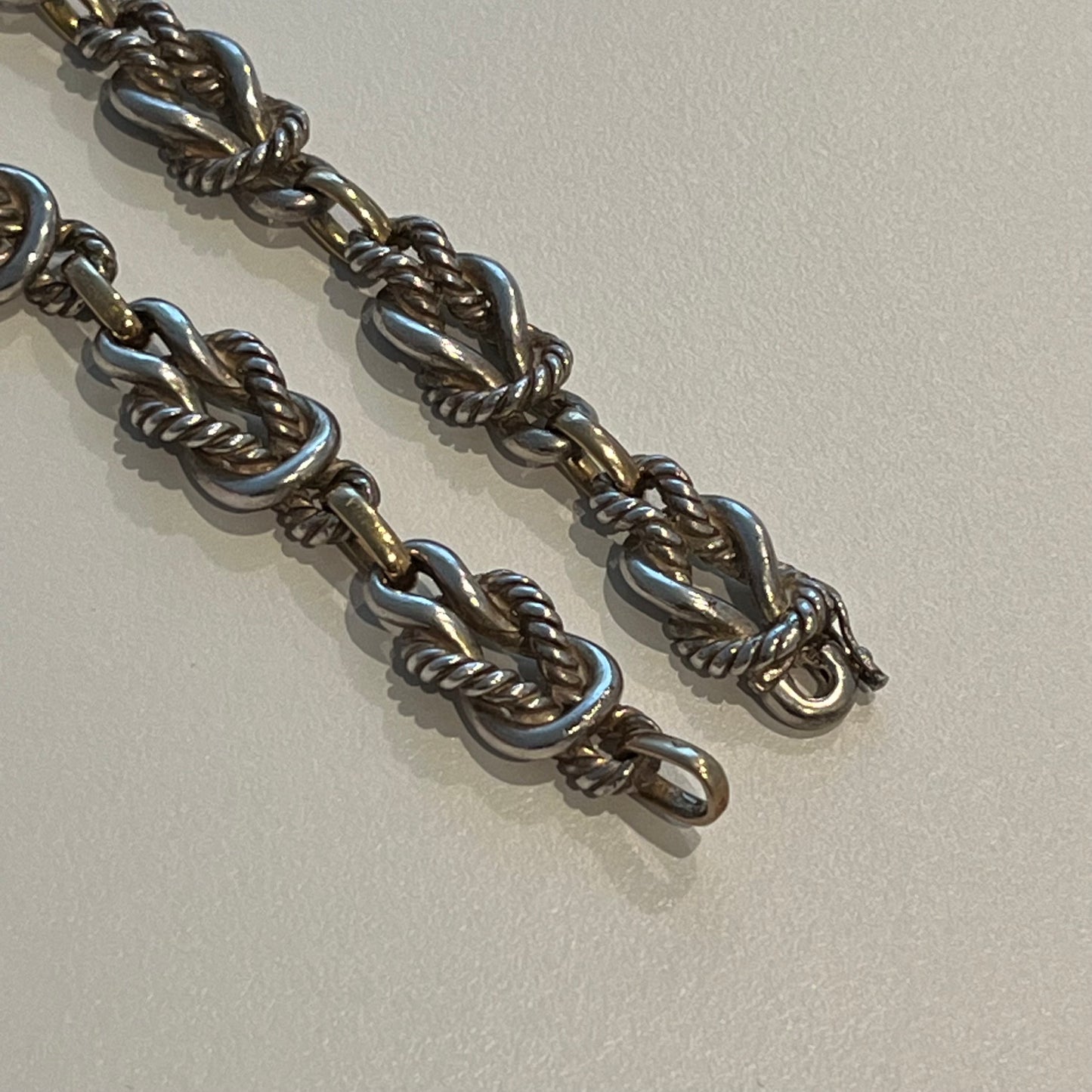 80s Hermès Los Angeles necklace SV925 AU750