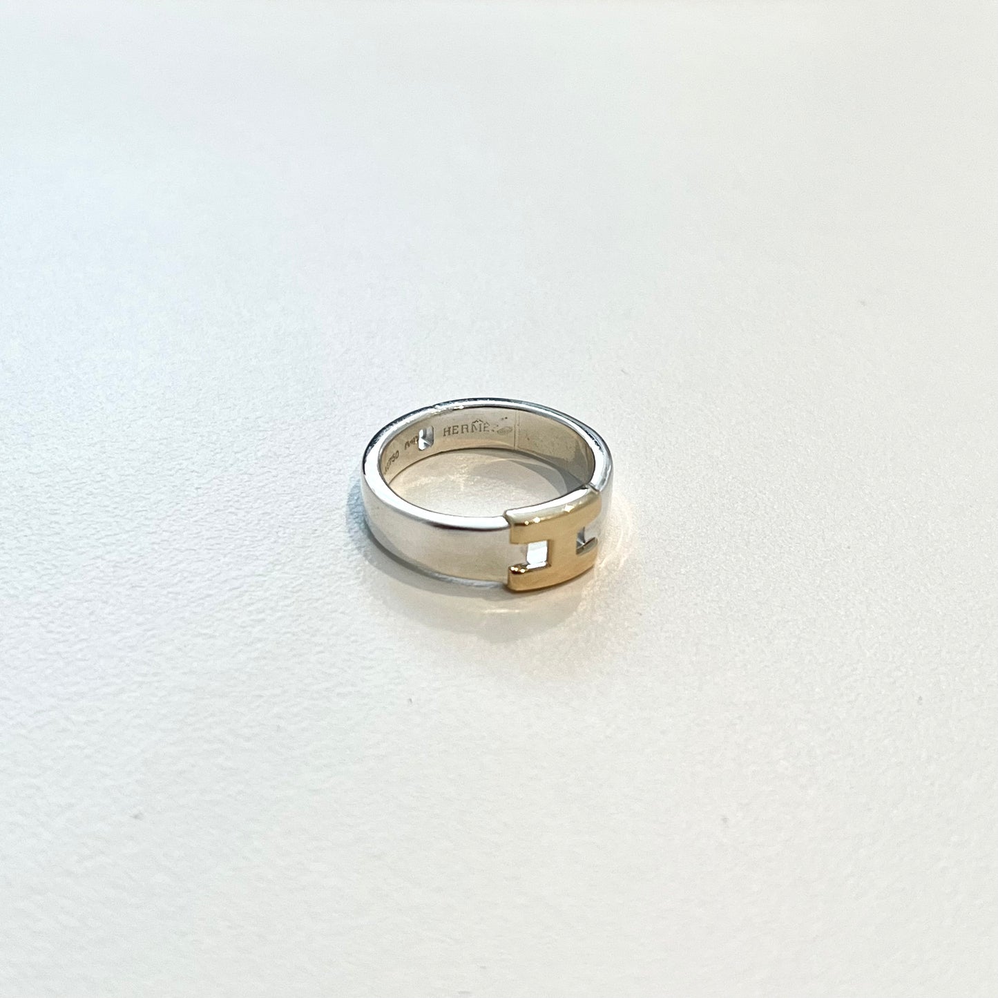 Hermès Hercules ring vintage SV925 AU750