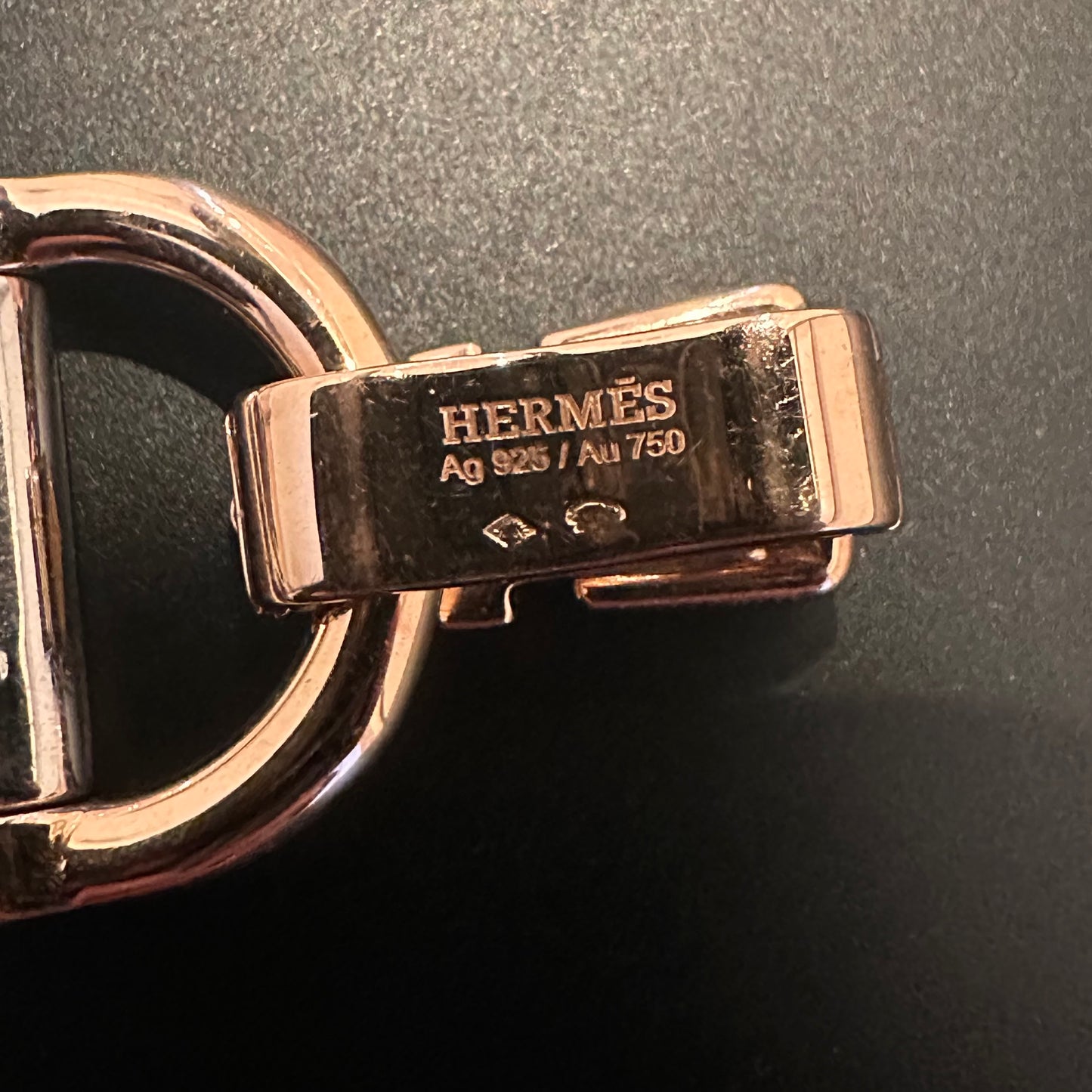 Hermès Petit Champ vintage SV925 AU750
