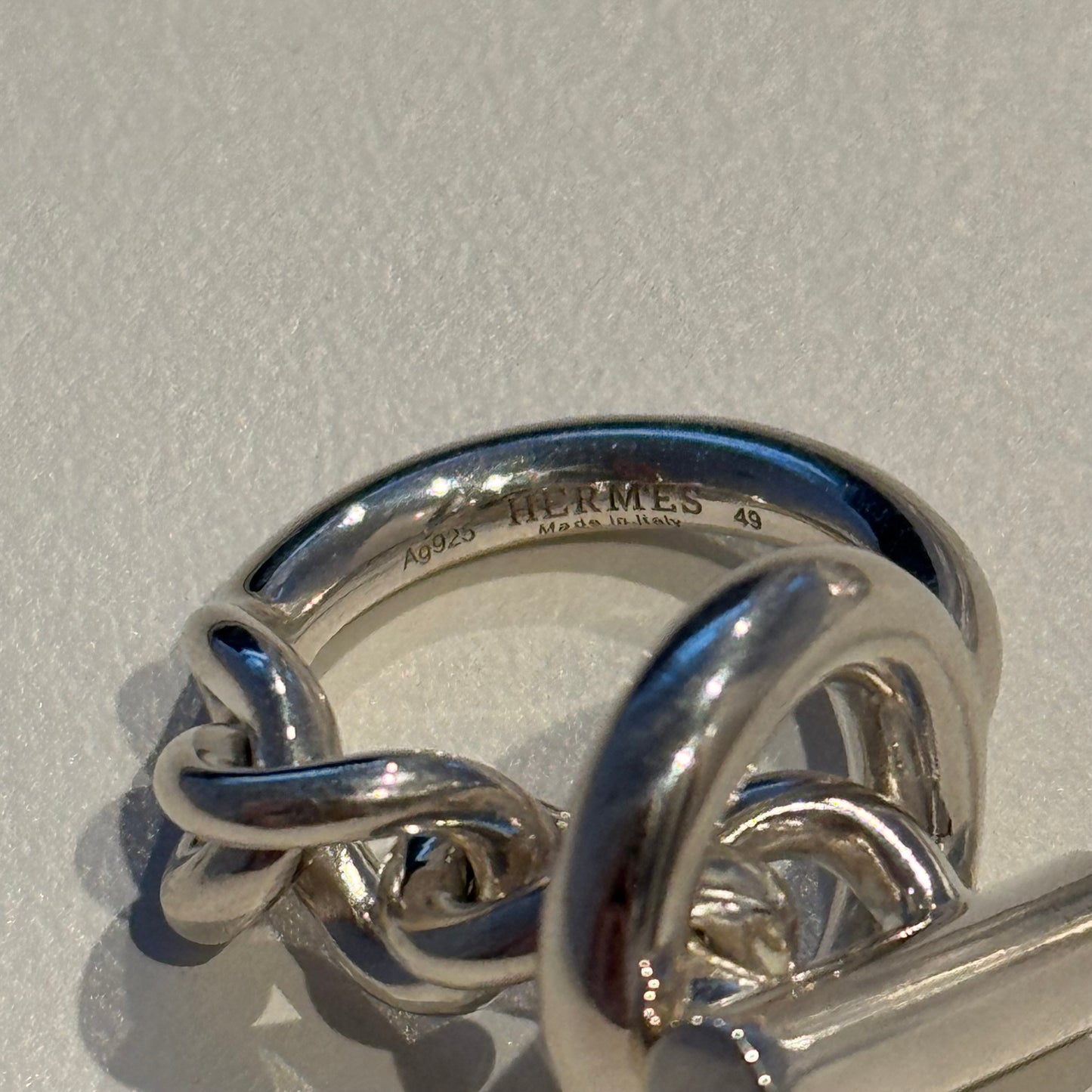 Hermès Croisette ring SV925
