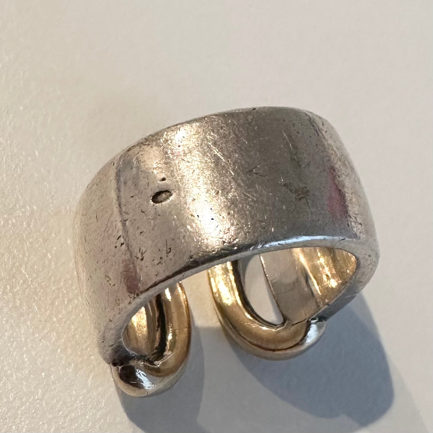 80-90s Hermès Echo ring 925 750