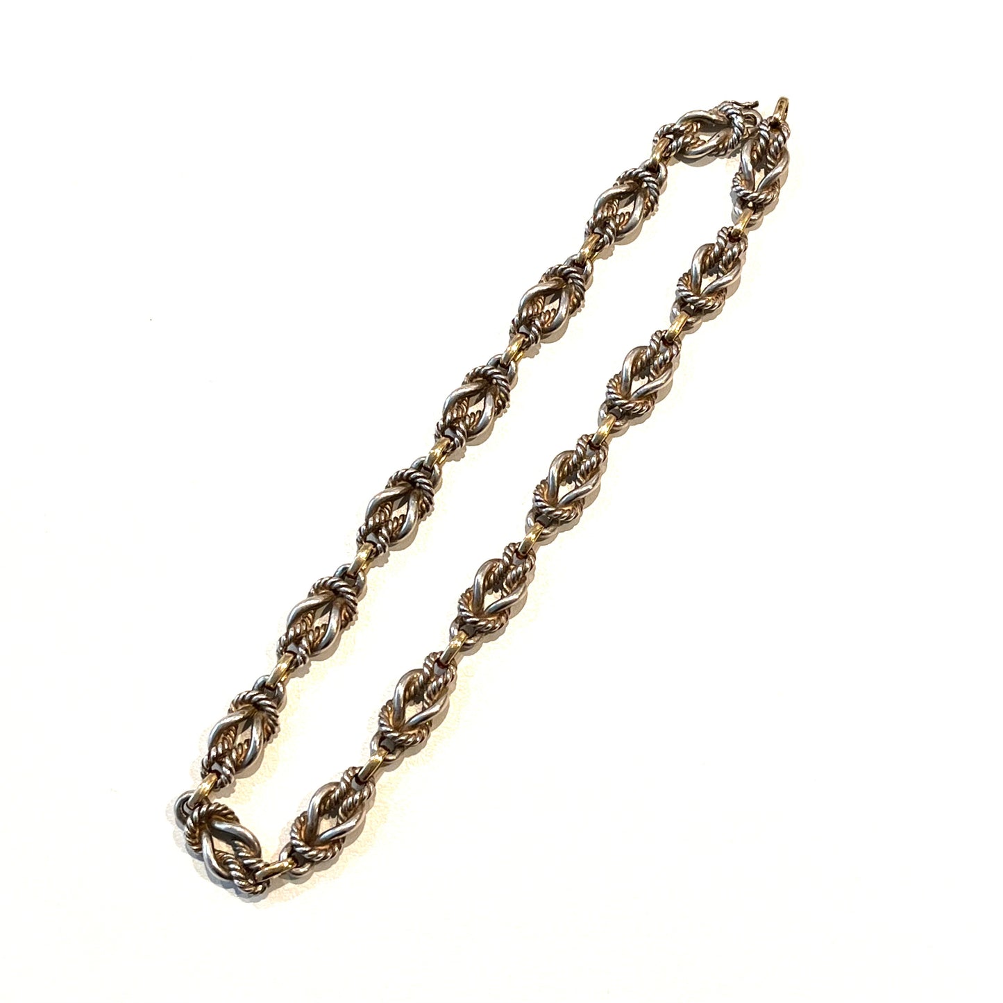 80s Hermès Los Angeles necklace SV925 AU750
