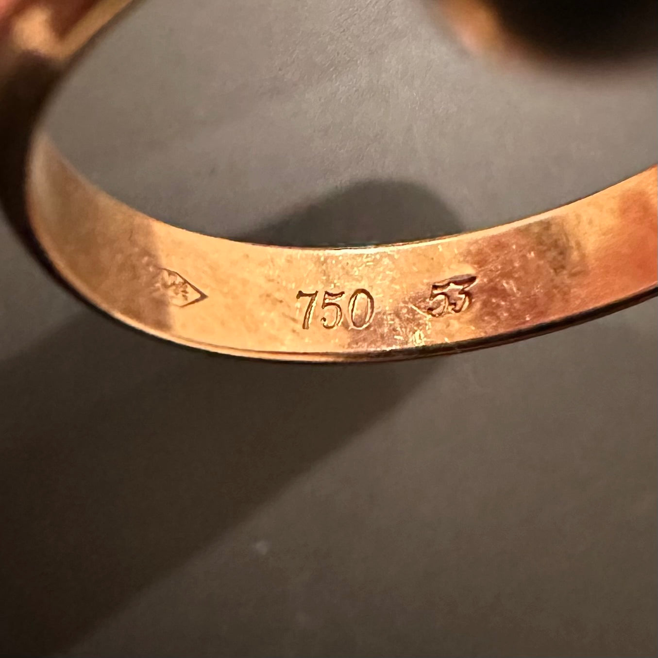 80s Cartier Trinity ring vintage 750