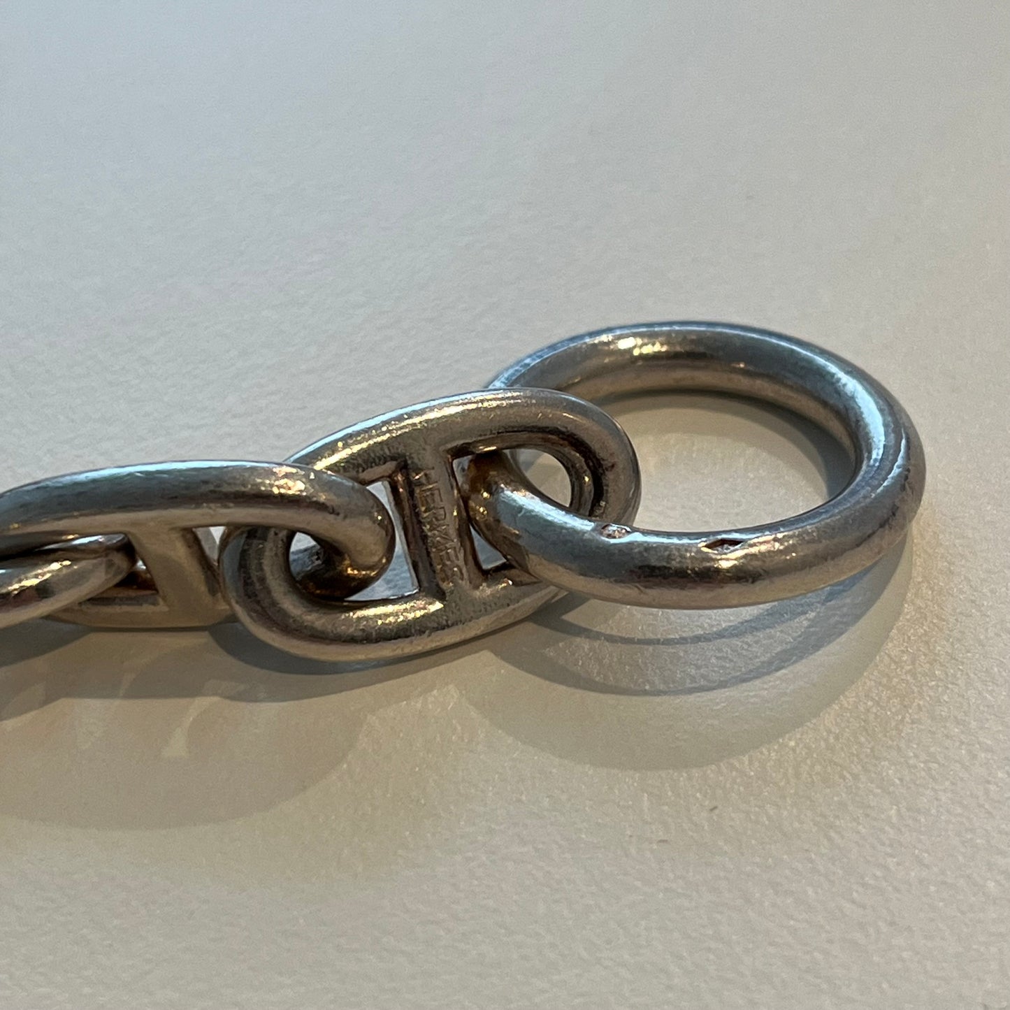 90-00s Hermès Chaine d'ancre bracelet GM 12