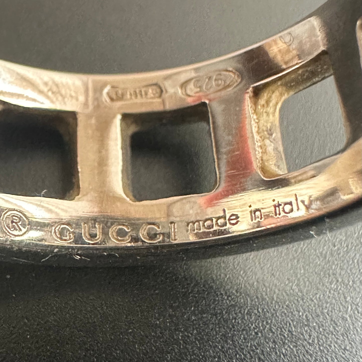90s GUCCI ring vintage 925