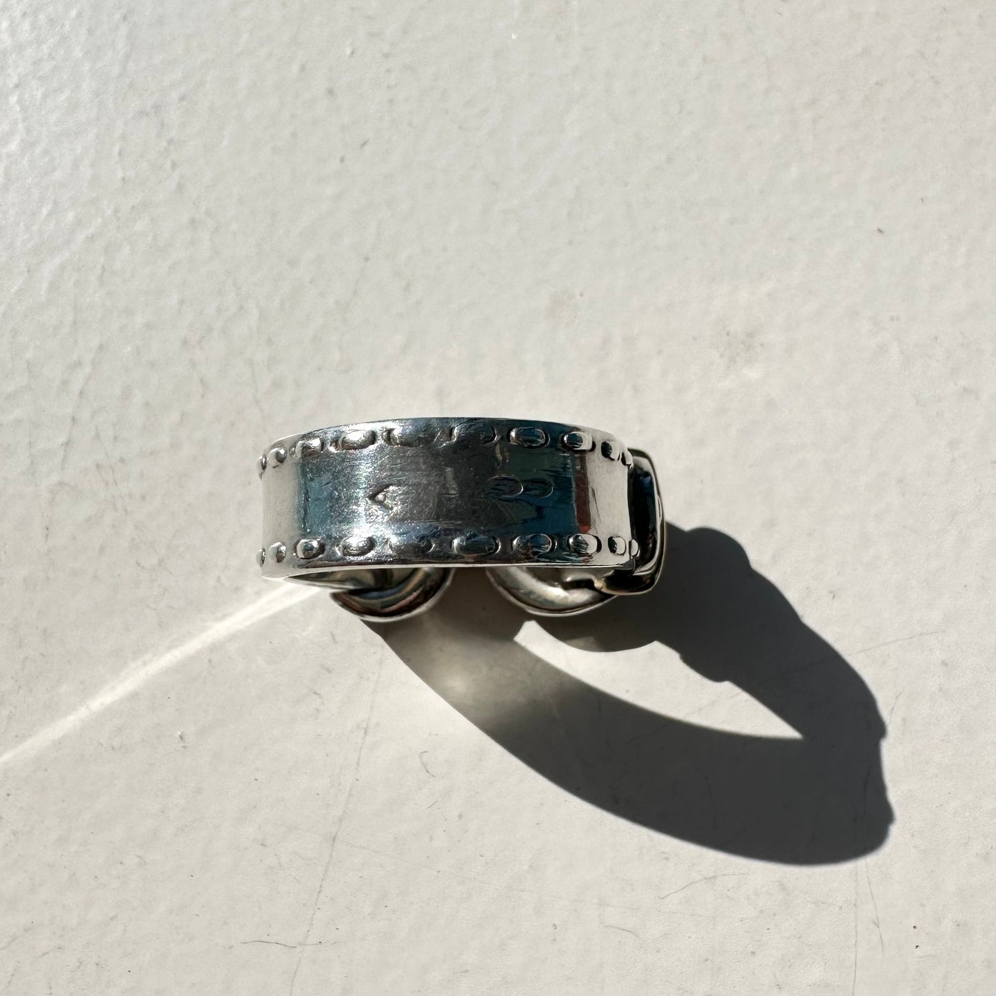 90s Hermès Ring vintage SV925 AU750