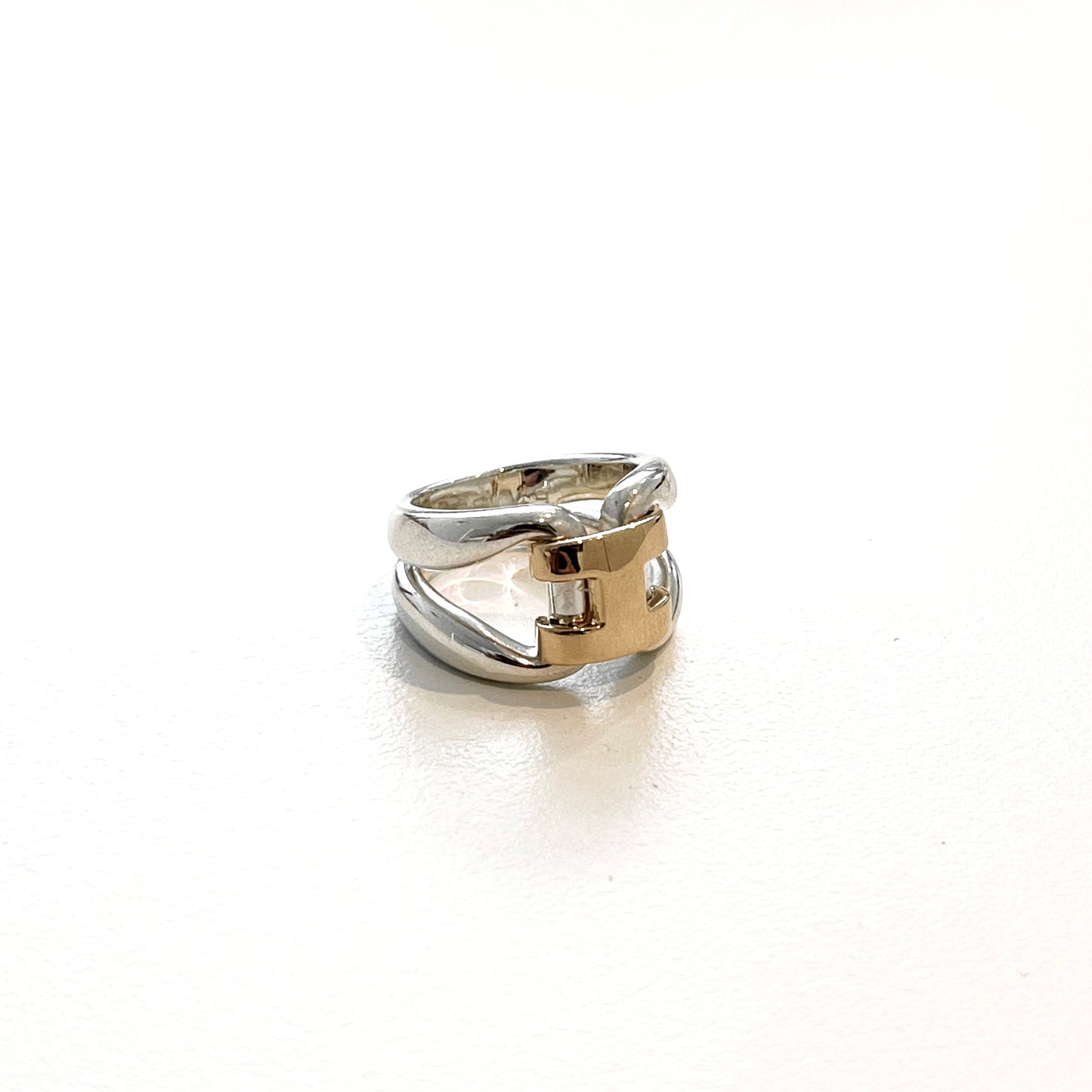 90-00s Hermès History ring vintage 925 750