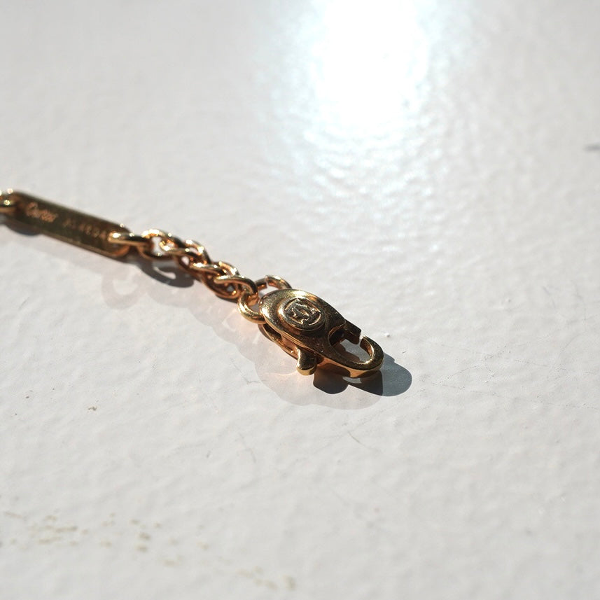 91s Cartier necklace vintage 750