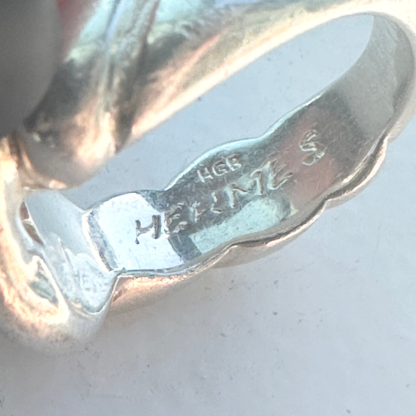 80s Hermès Torsard Ring vintage SV925 50