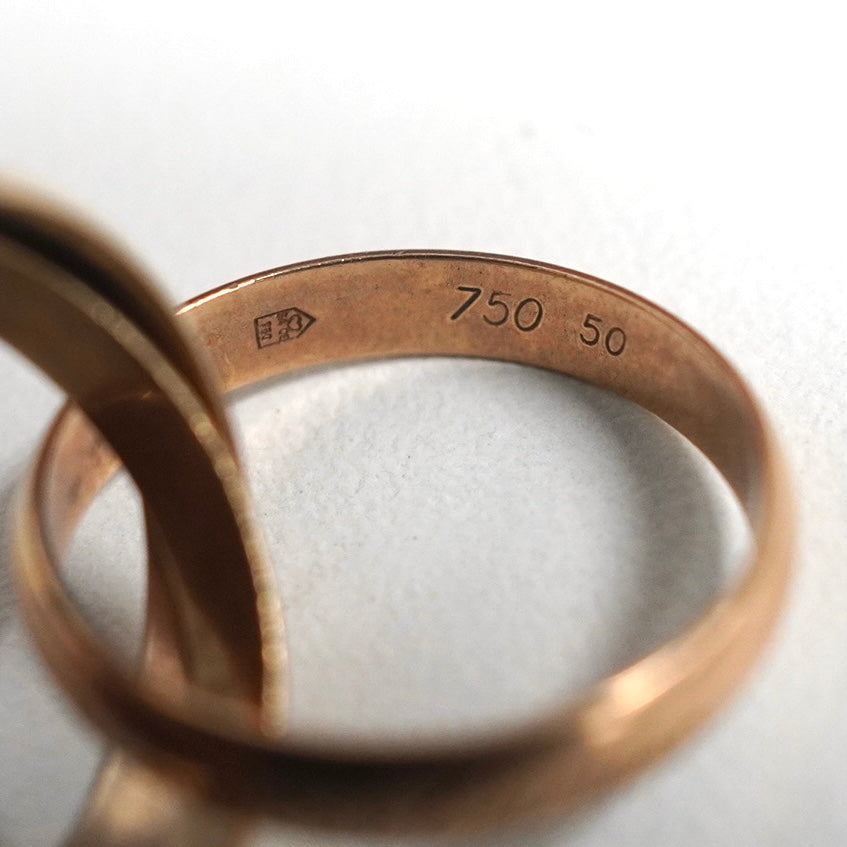 80s Cartier Trinity ring vintage 750