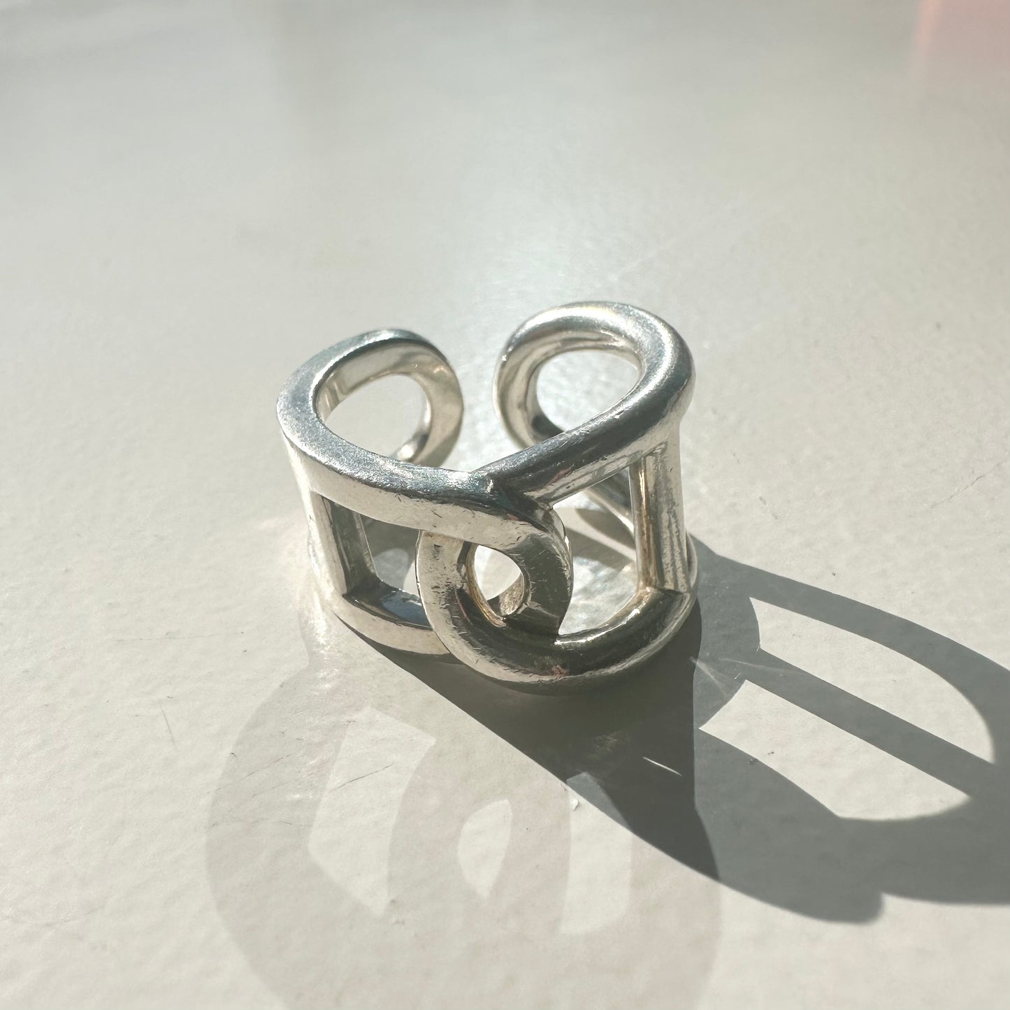 90s Hermès Ring vintage SV925 54