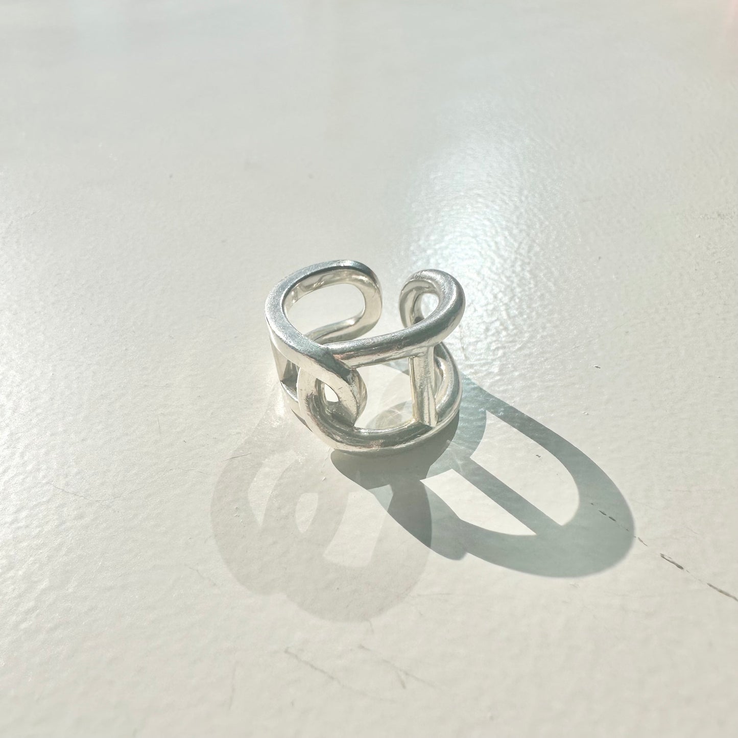 90s Hermès Ring vintage SV925 54