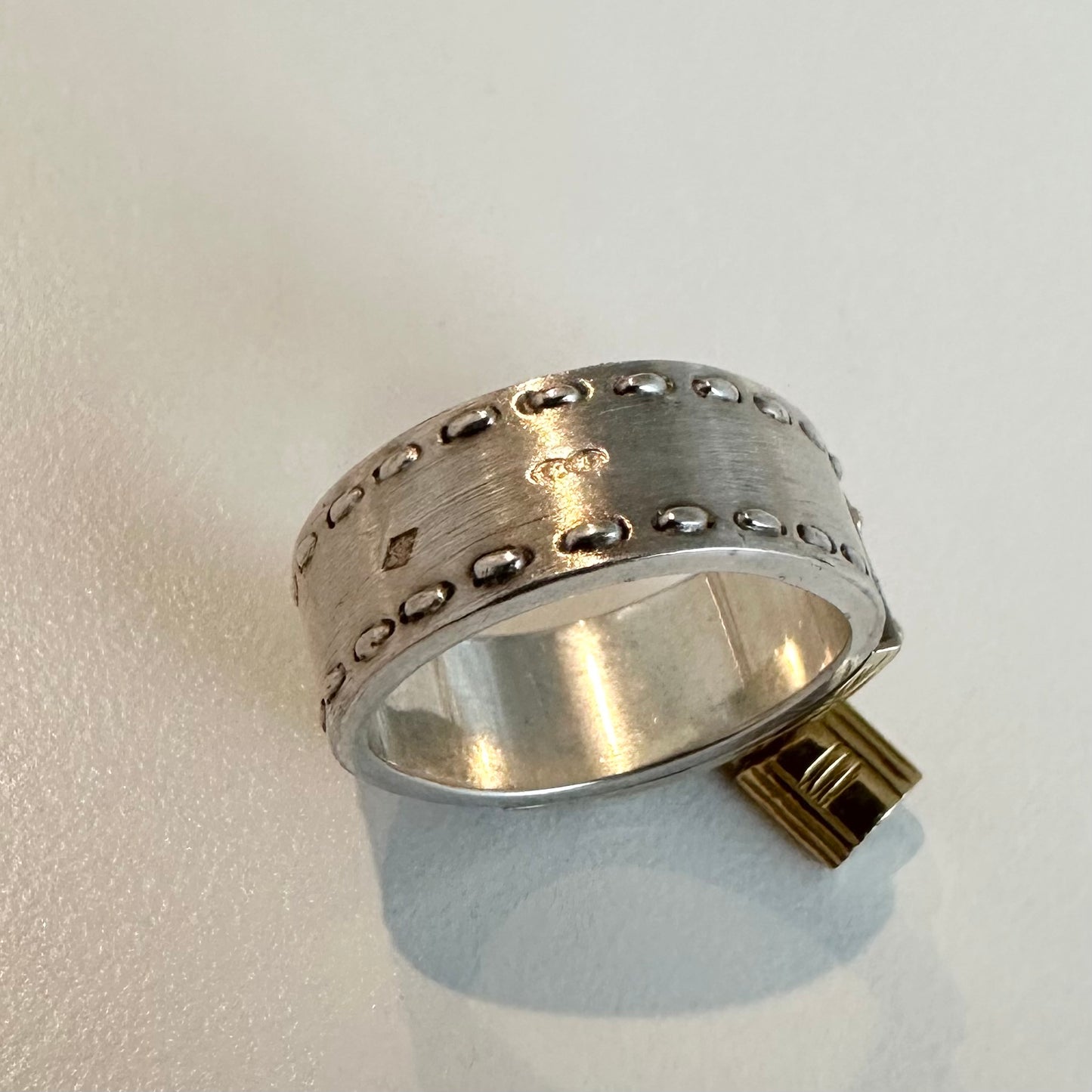 90-00s Hermès Kelly ring vintage 925 750