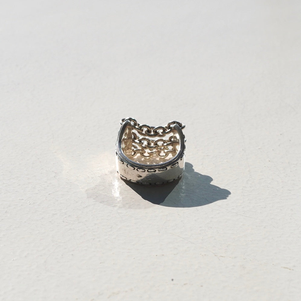 80s-90s Hermès Ring vintage SV925 50