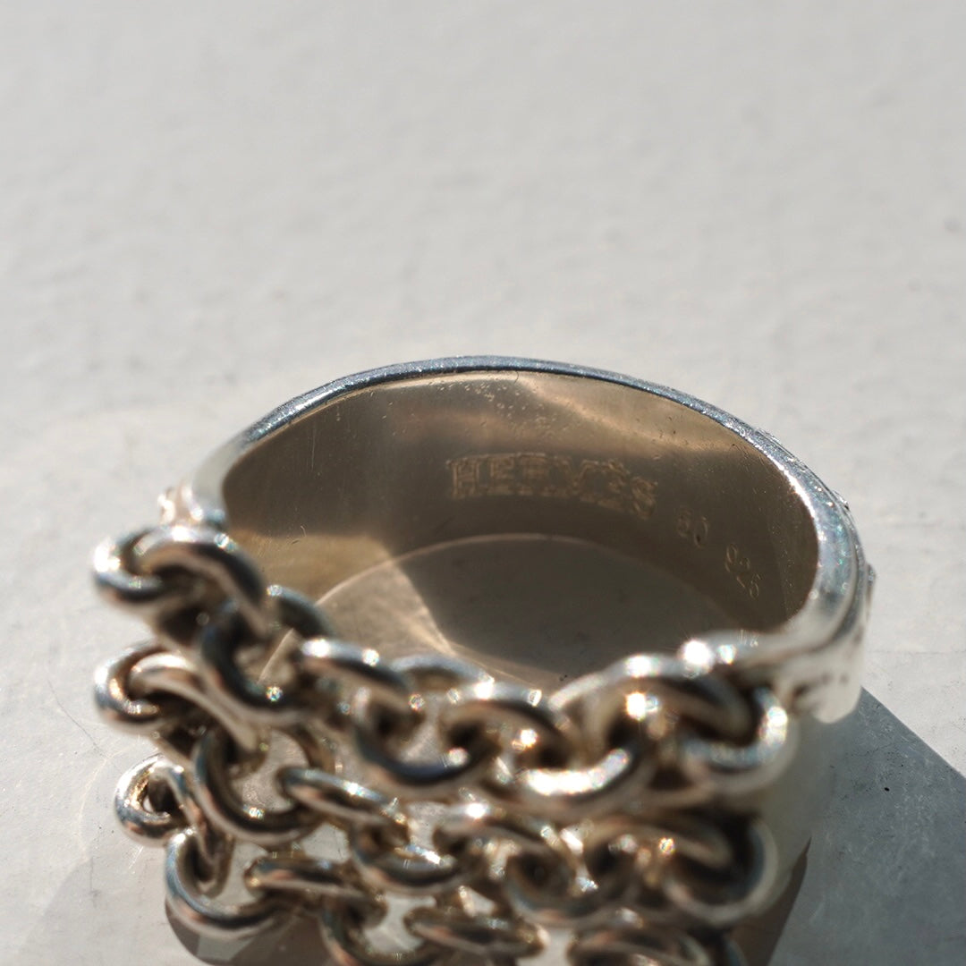 80s-90s Hermès Ring vintage SV925 50