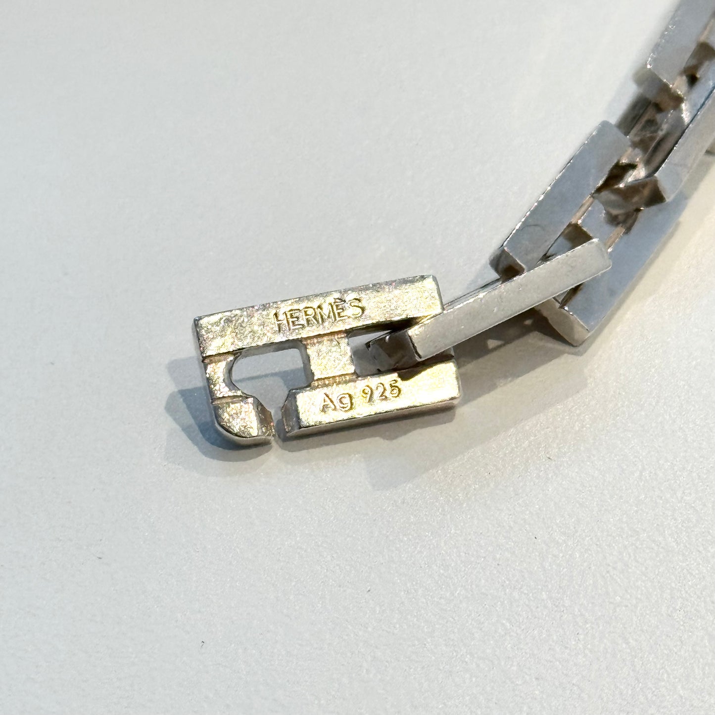 90s Hermès Hercules TGM bracelet vintage SV925