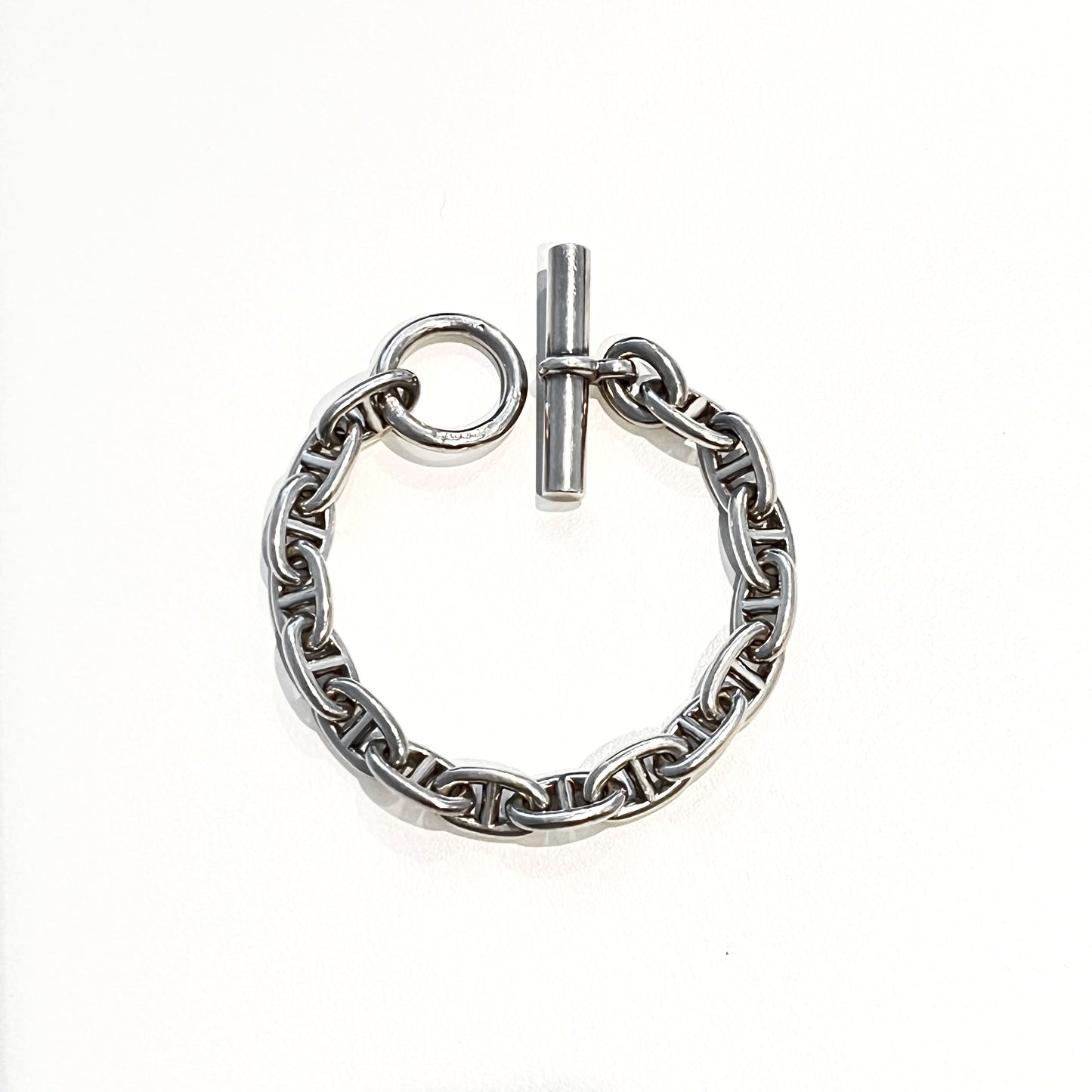 80s Hermès Chaine d'ancre bracelet MM16