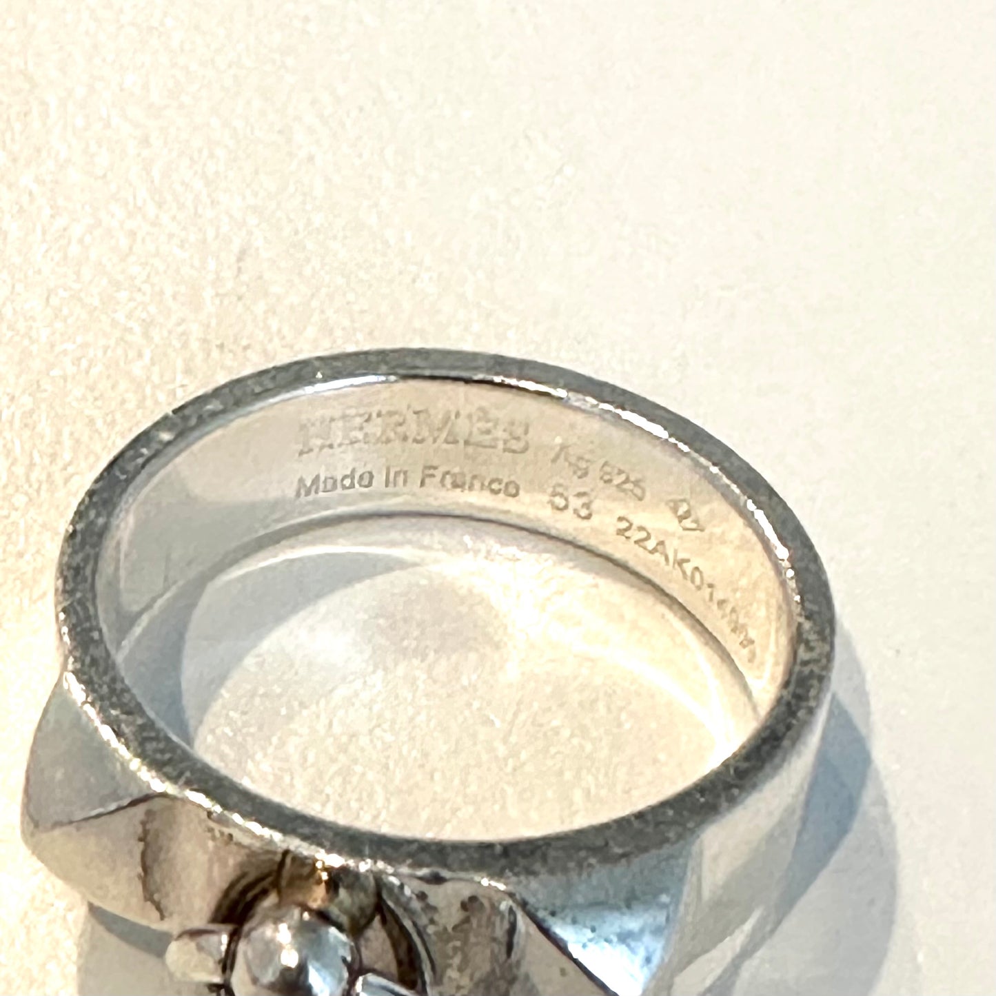 Hermès Collier de Chien PM ring 925