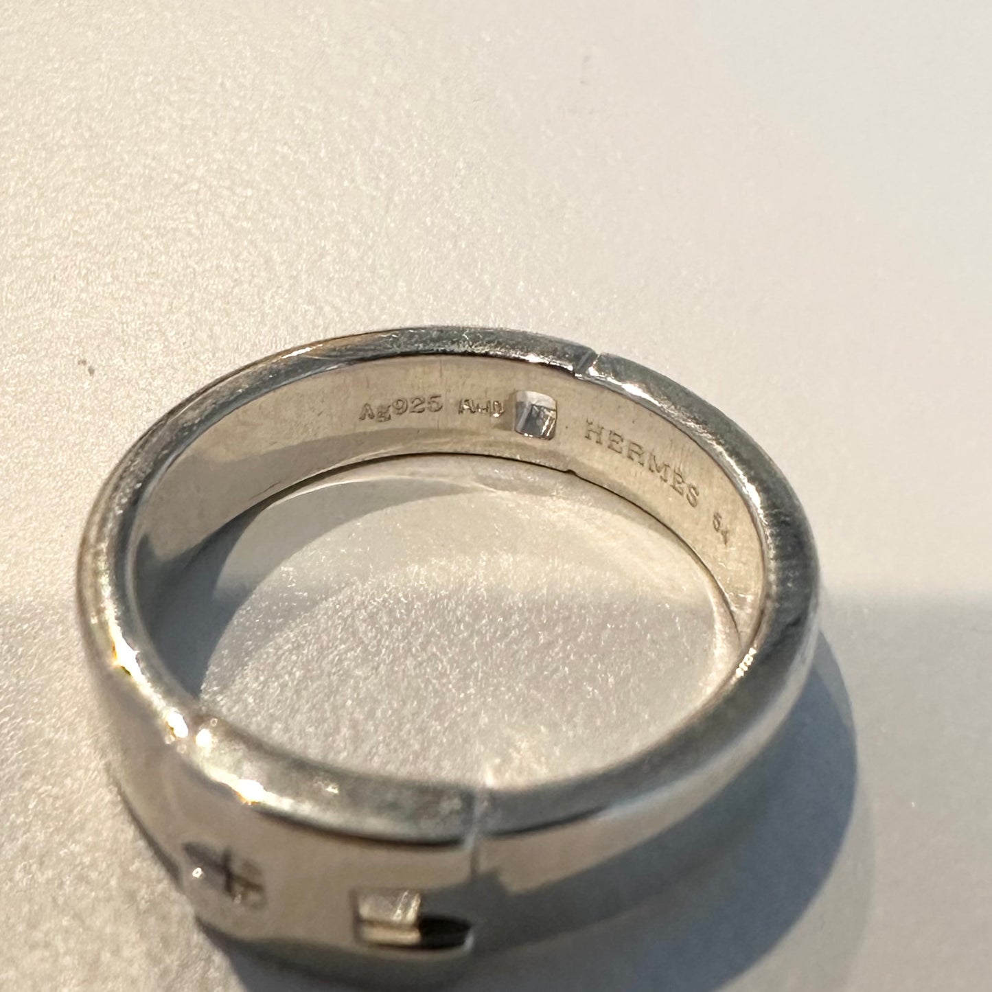 00s Hermès Hercules ring vintage 925