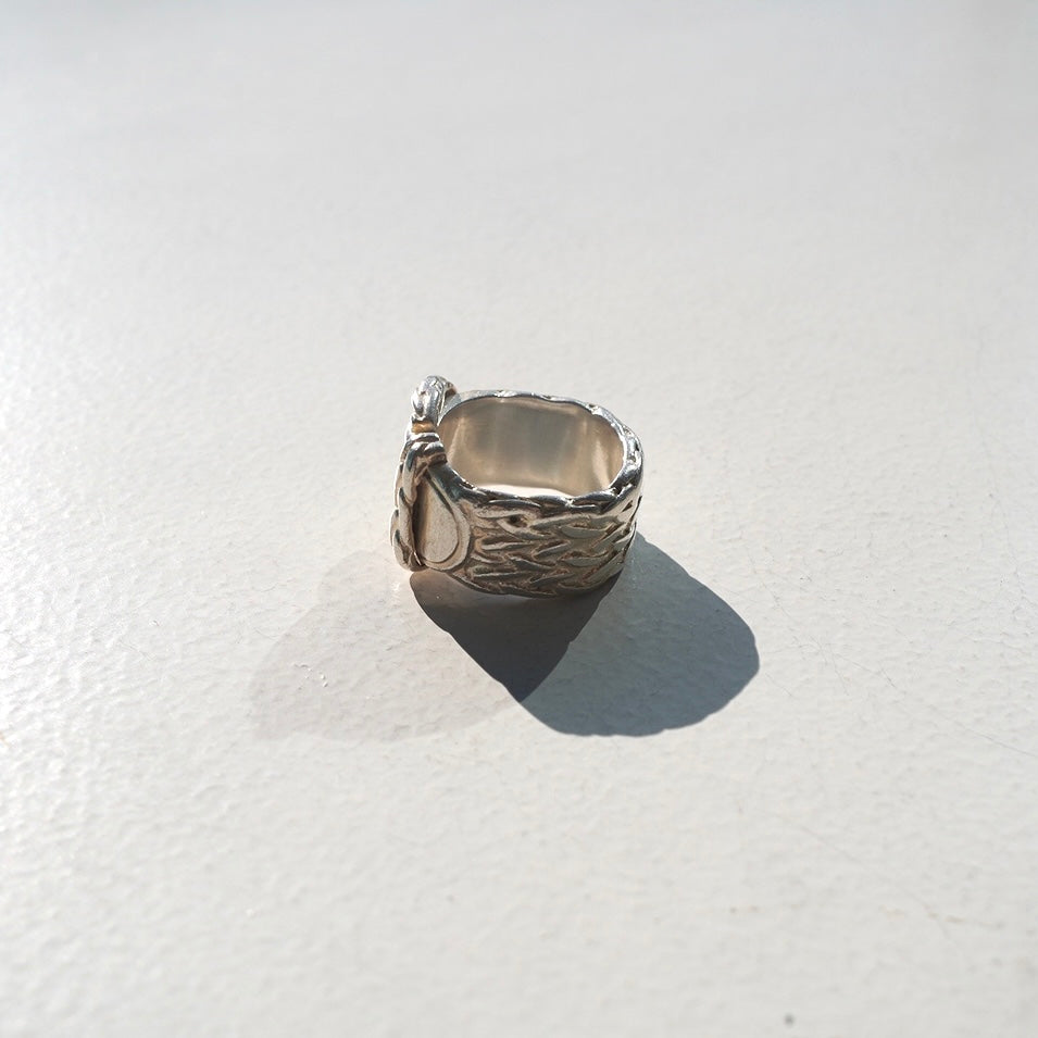 70s-80s Hermès Diane Ring vintage SV925 #9-10