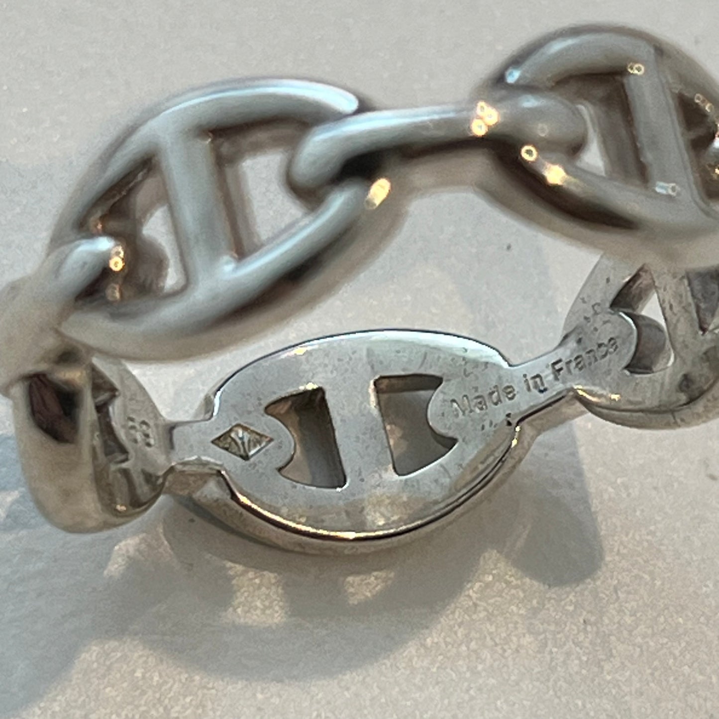 Hermès Enchainee PM ring SV925 59