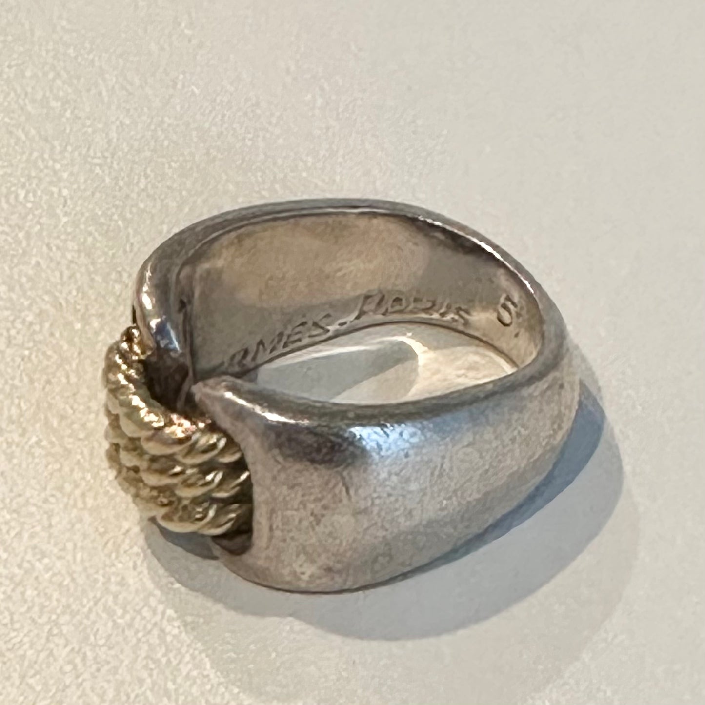 70-80s Hermès Suroit Ring vintage 925 750