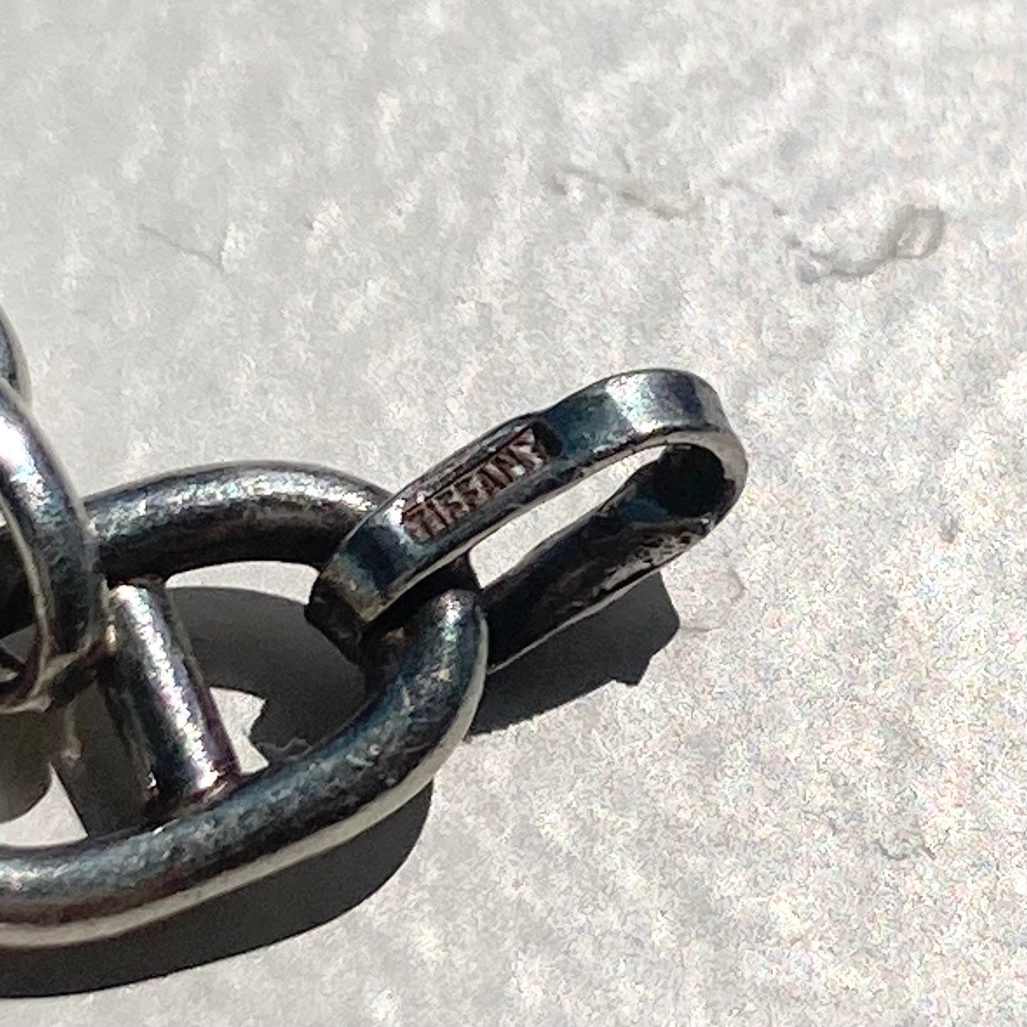 70-80s TIFFANY&Co. Anchor Chain bracelet vintage SV925