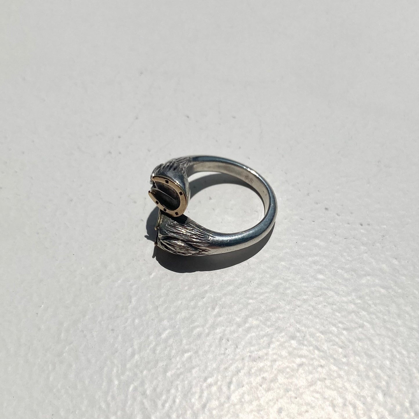 90s GUCCI by TOMFORD ring vintage SV925 AU750