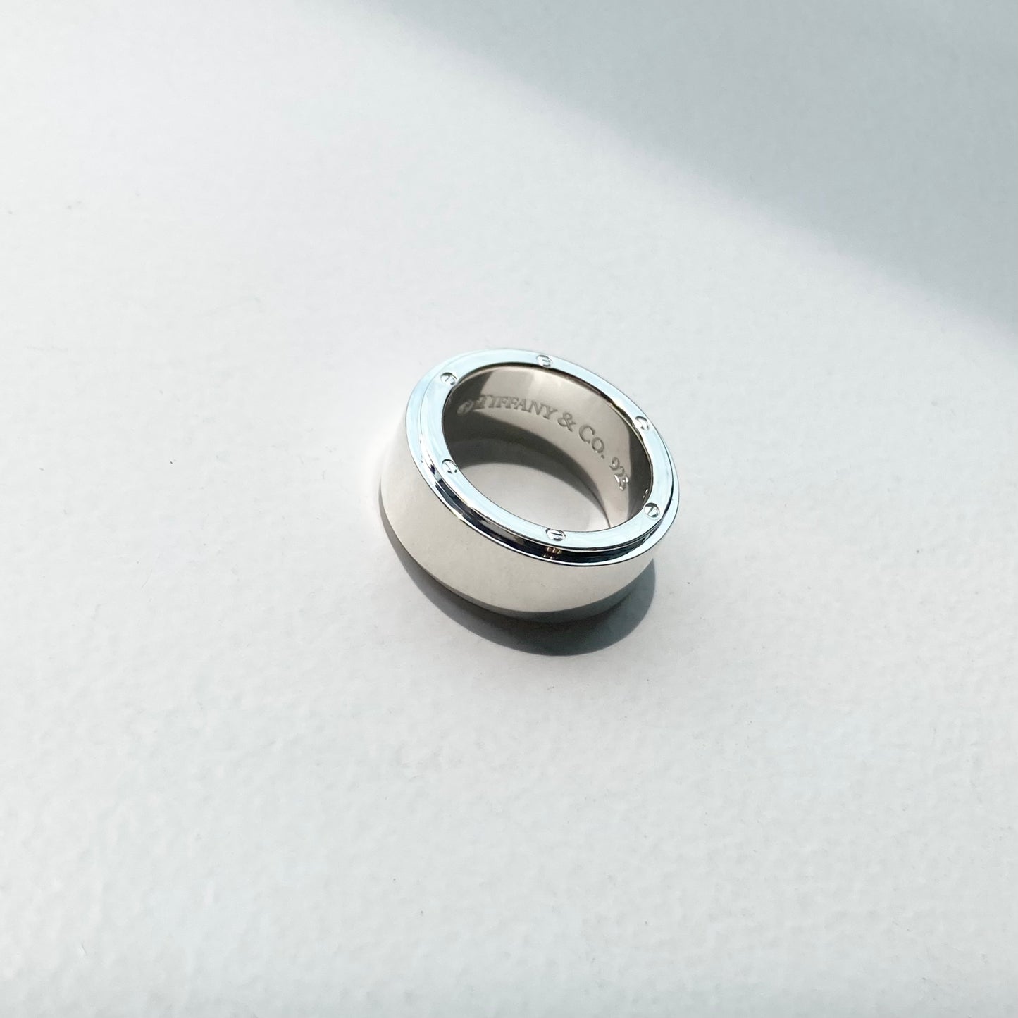 TIFFANY&Co. Metropolis ring SV925 #11-12