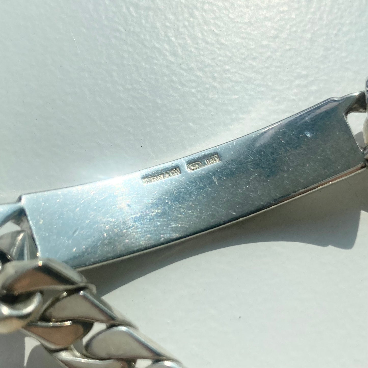 90s TIFFANY&Co. ID bracelet vintage SV925