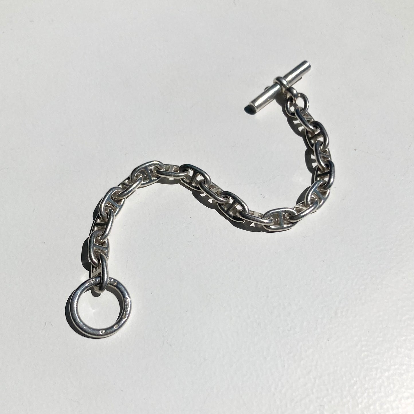 80s Hermès Chaine d'ancre PM 18peace vintage SV925