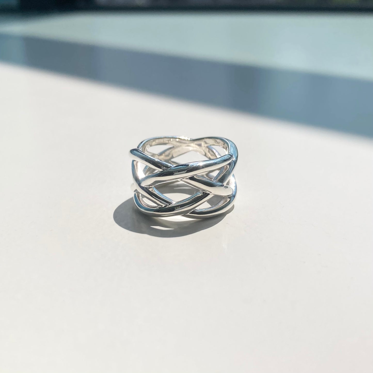 90s TIFFANY&Co. ring vintage SV925 #13-14