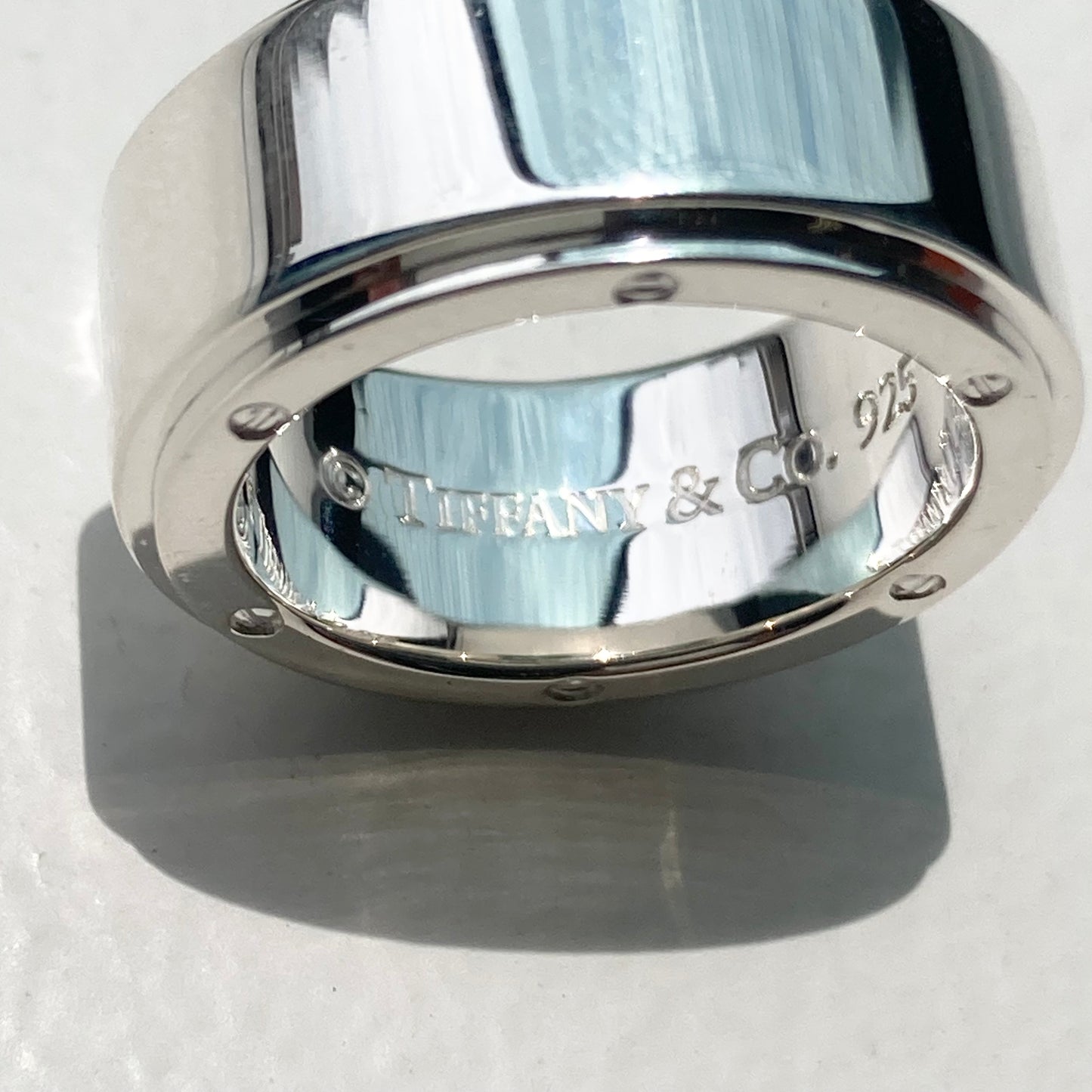 TIFFANY&Co. Metropolis ring SV925 #11-12