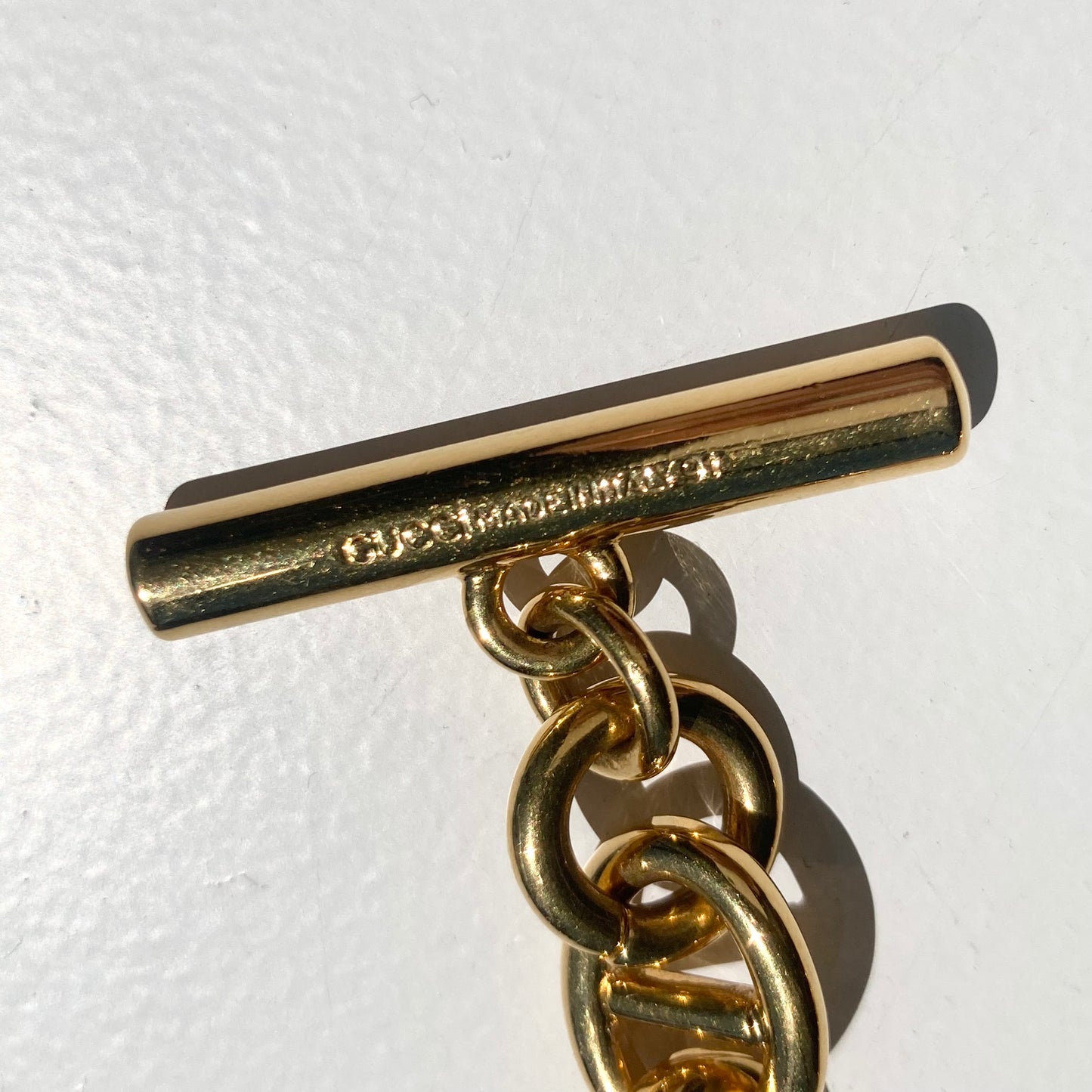 91s GUCCI by TOMFORD Anchor Chain bracelet vintage