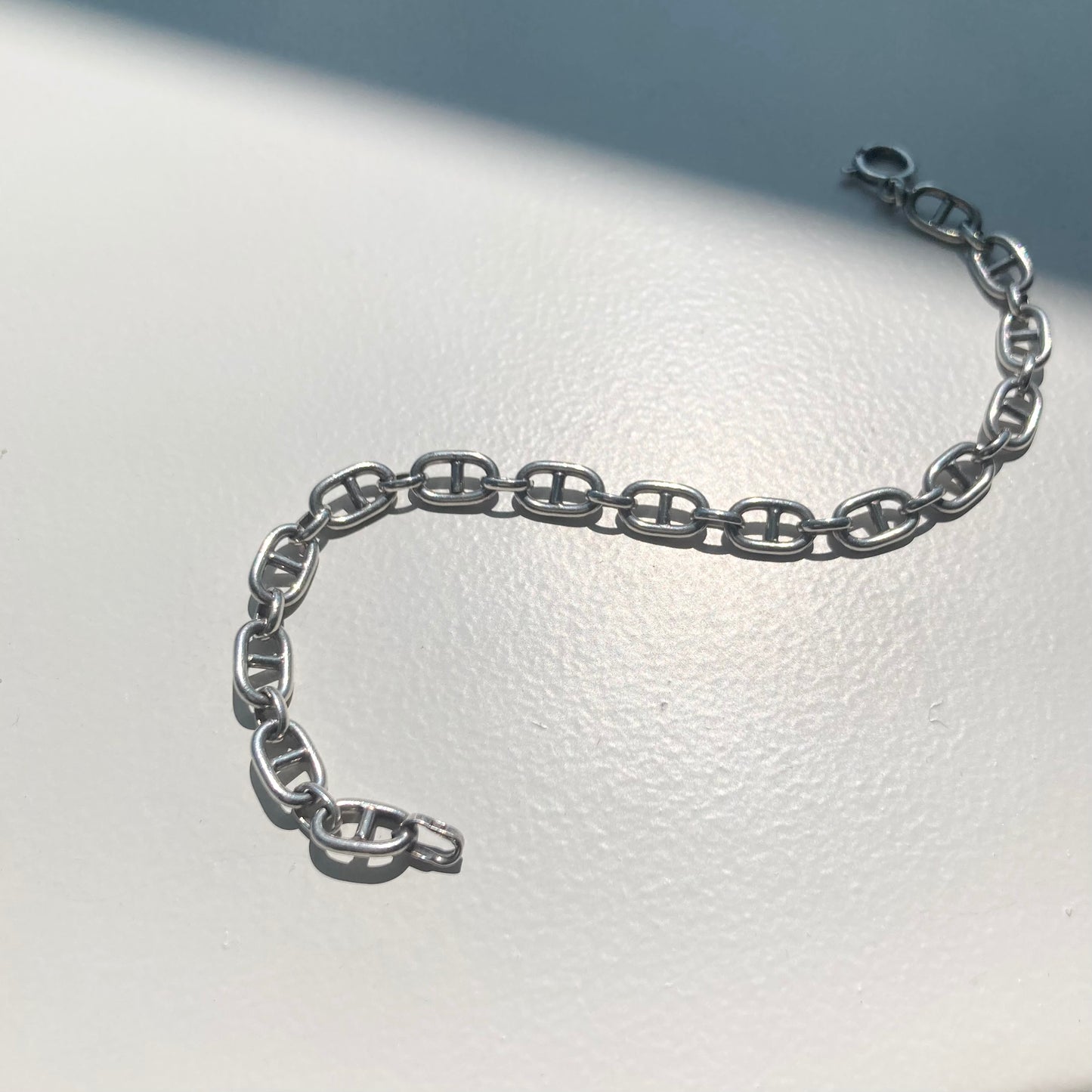 70-80s TIFFANY&Co. Anchor Chain bracelet vintage SV925