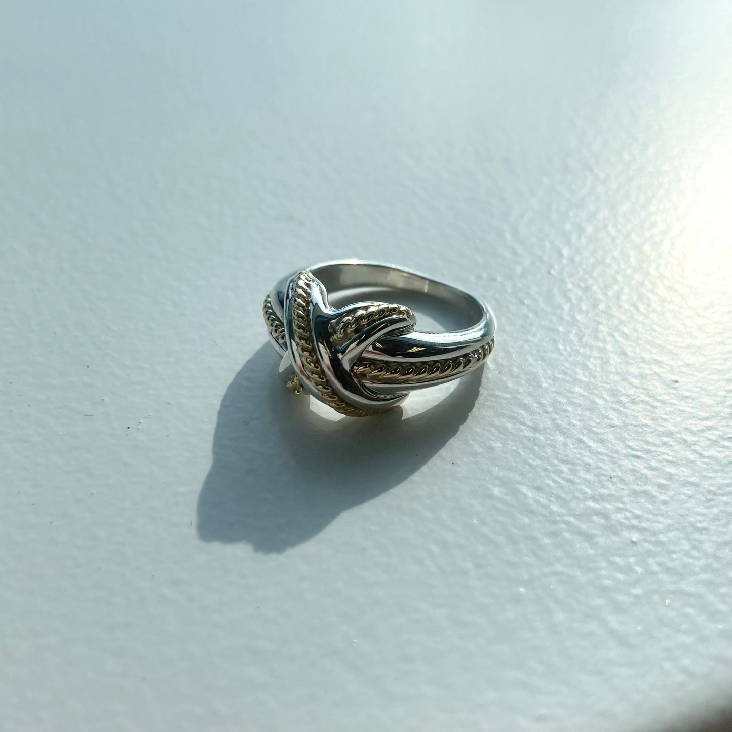 90s TIFFANY&Co. Vintage ring SV925 AU750