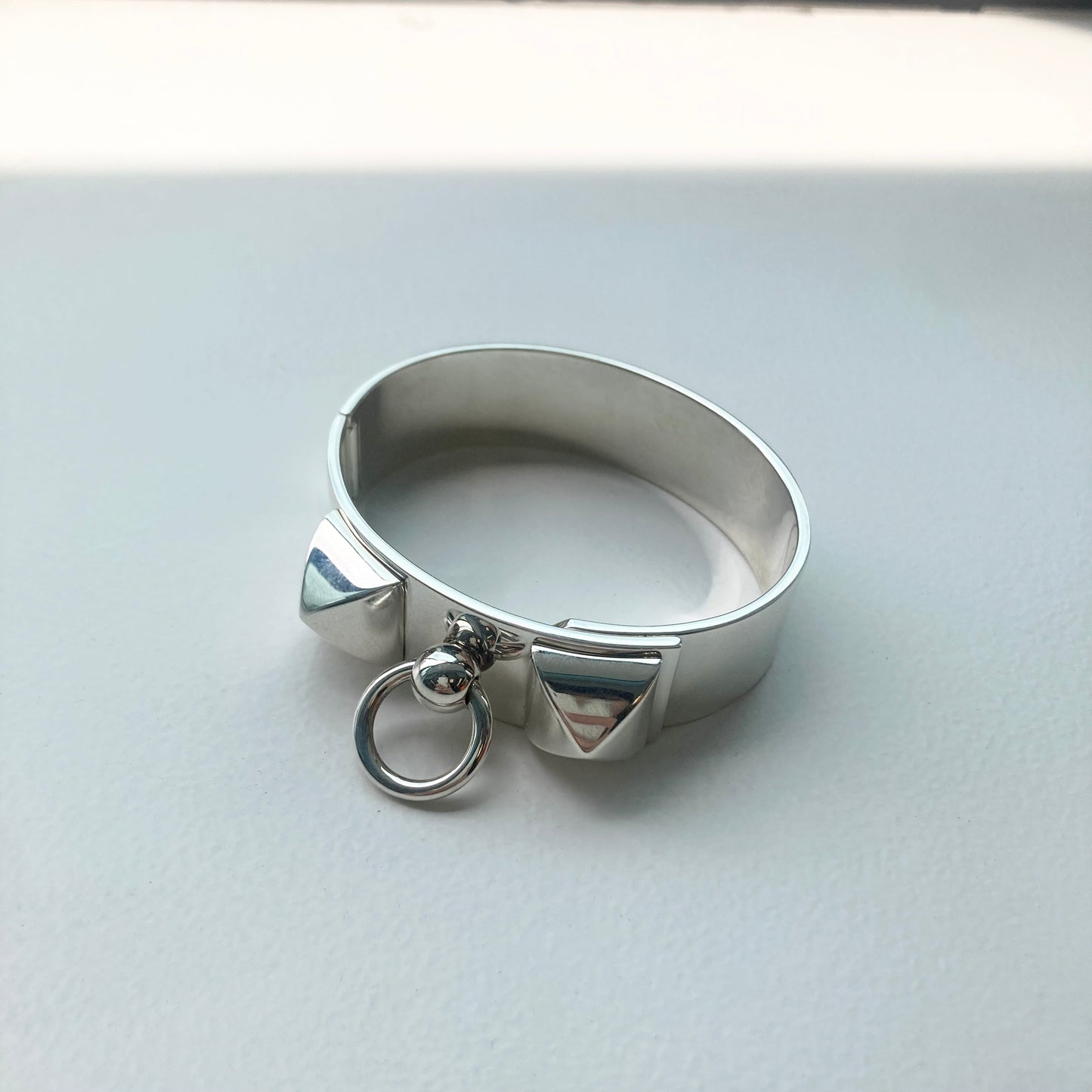 Hermès Collier de Chien MM bangle SV925