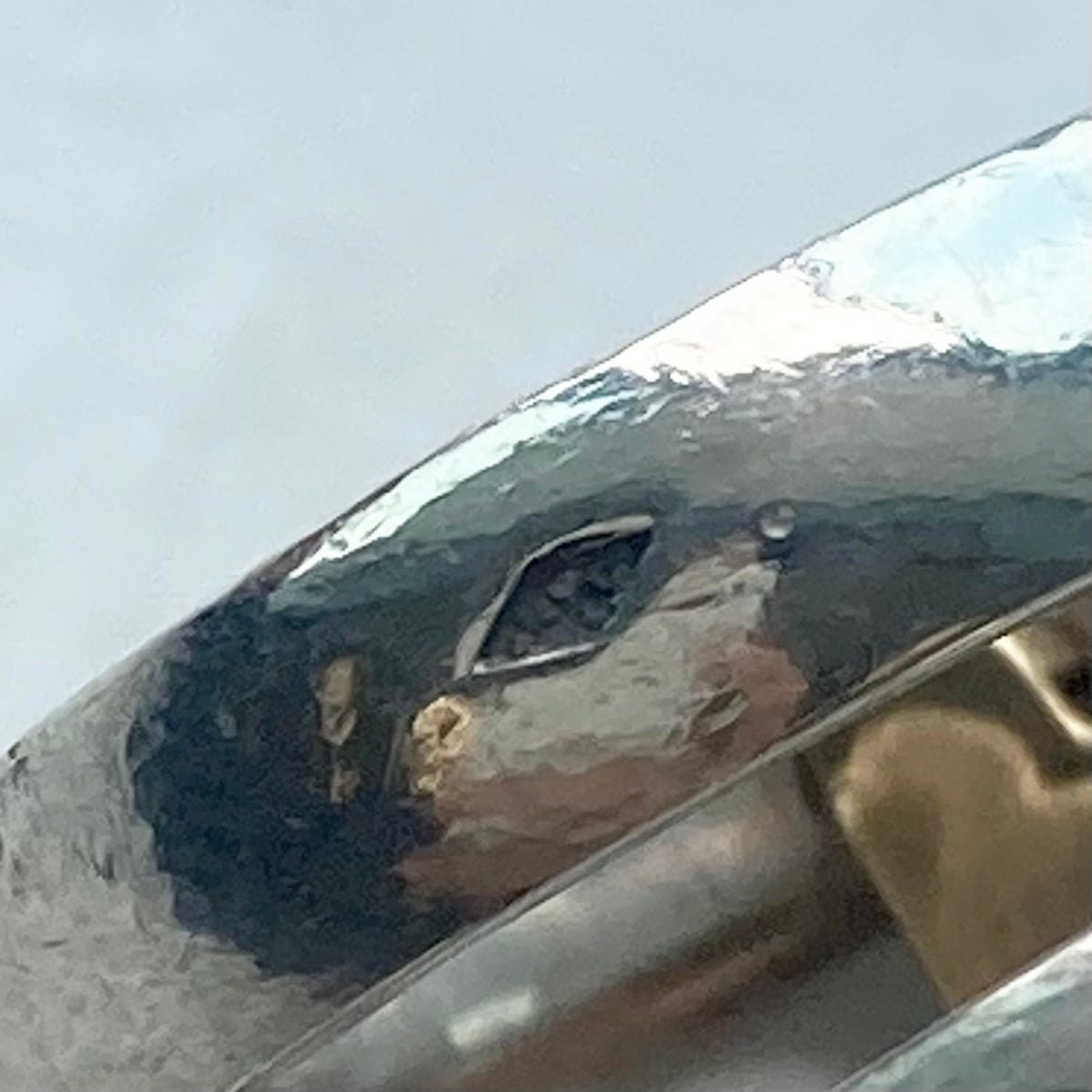 Hermès Olympe ring vintage SV925 AU750 #8-9