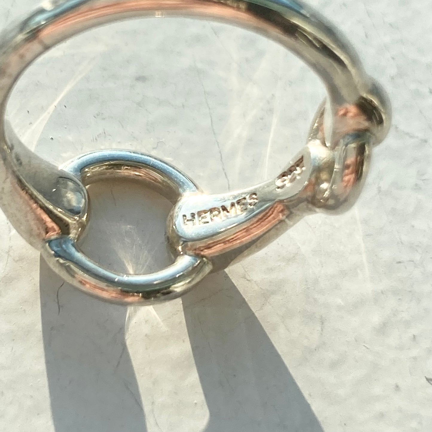 Hermès horse bit ring SV925 #11
