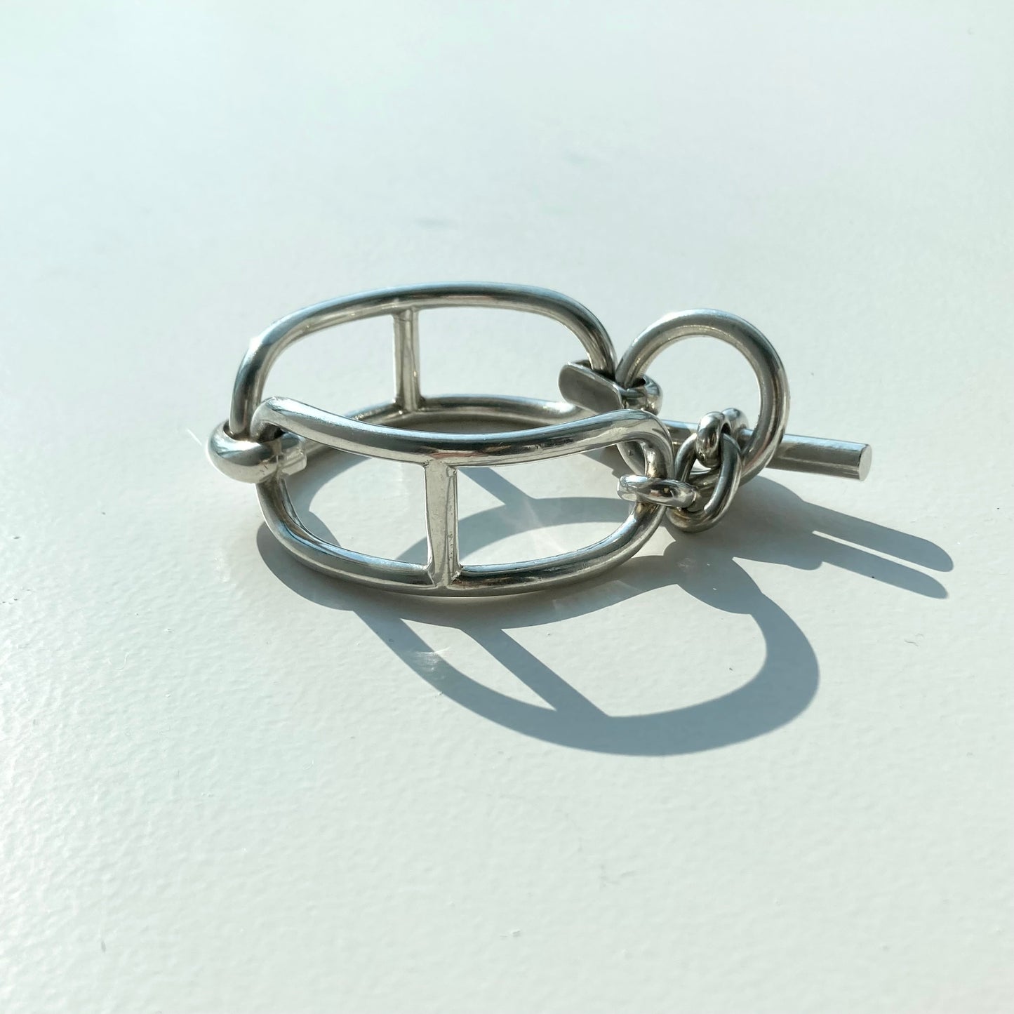 60-80s Hermès Chaine d'ancre bracelet vintage SV800