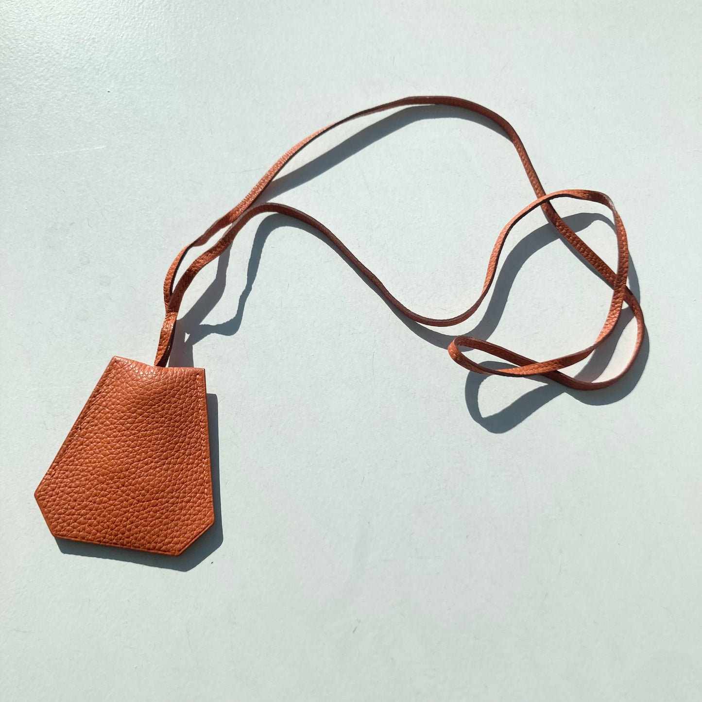 Fall2000 Hermès by Martin Margiela crochet leather necklace