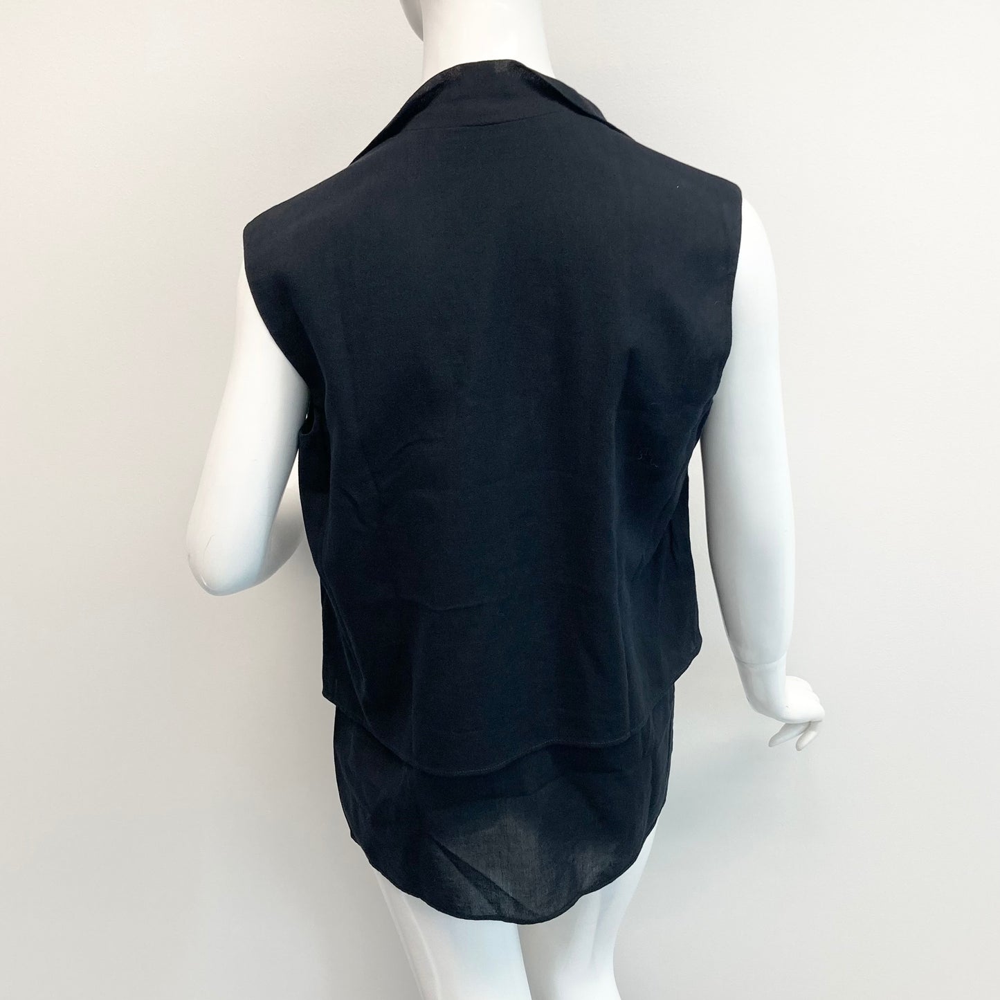 Spring2004 Hermès by Martin Margiela sleeveless Layered shirt