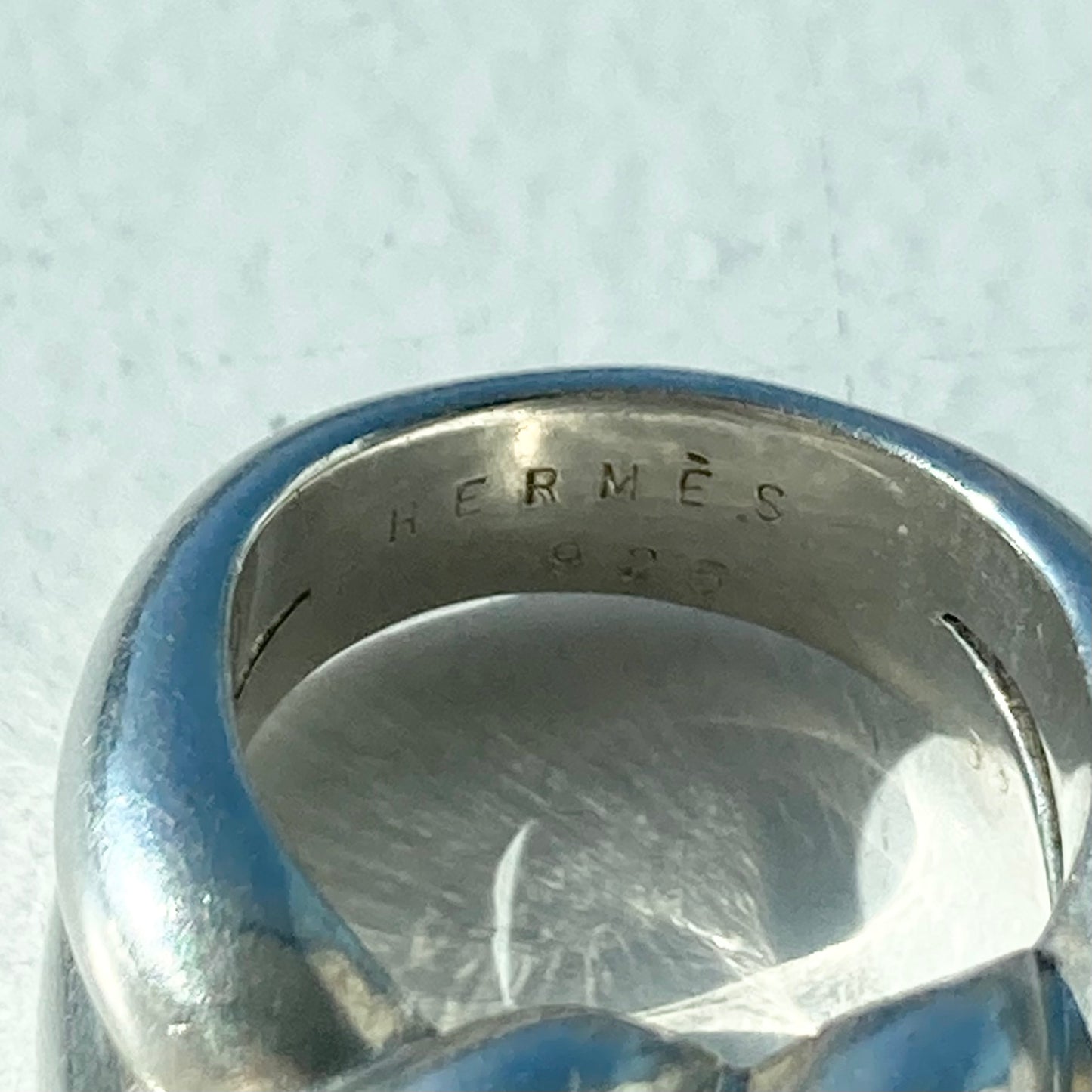 80s Hermès Torsard Ring vintage SV925 #13