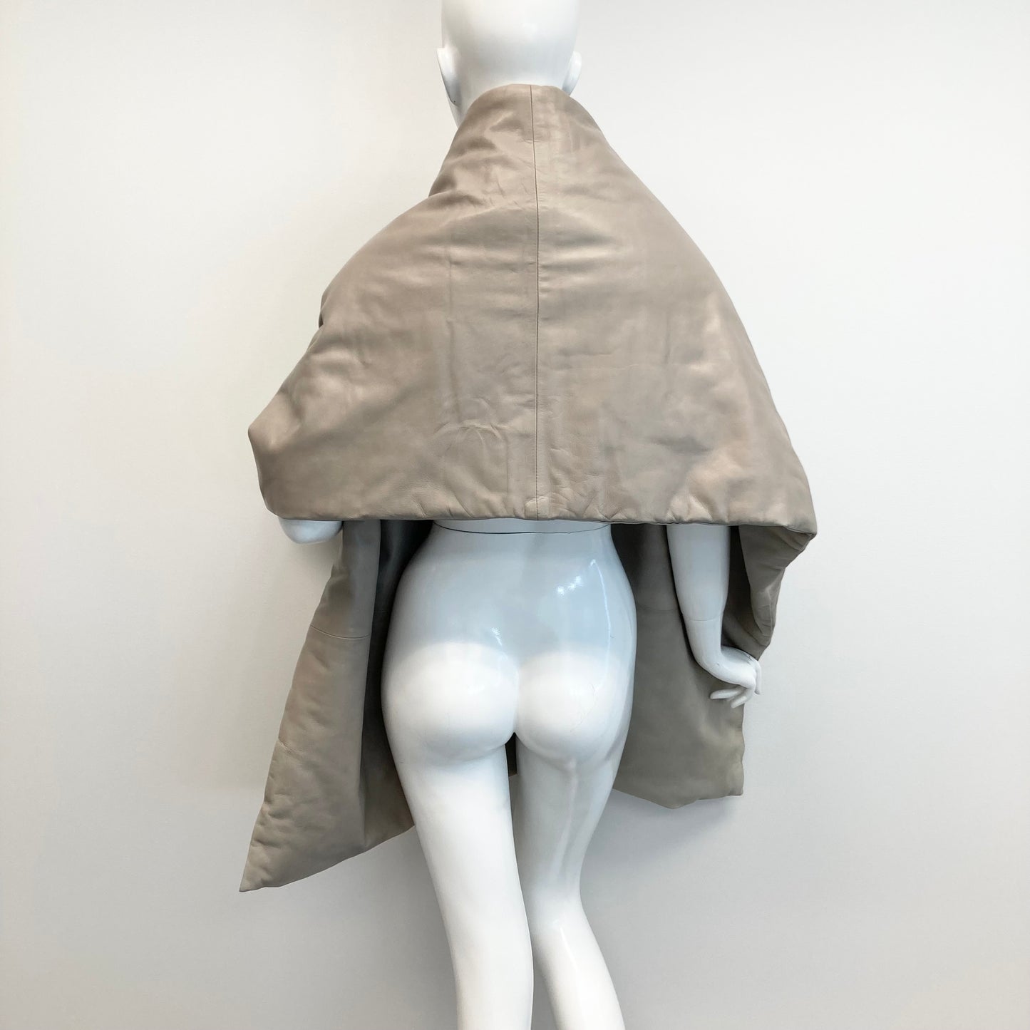 Fall1999 Hermès by Martin Margiela Leather stole with pocket