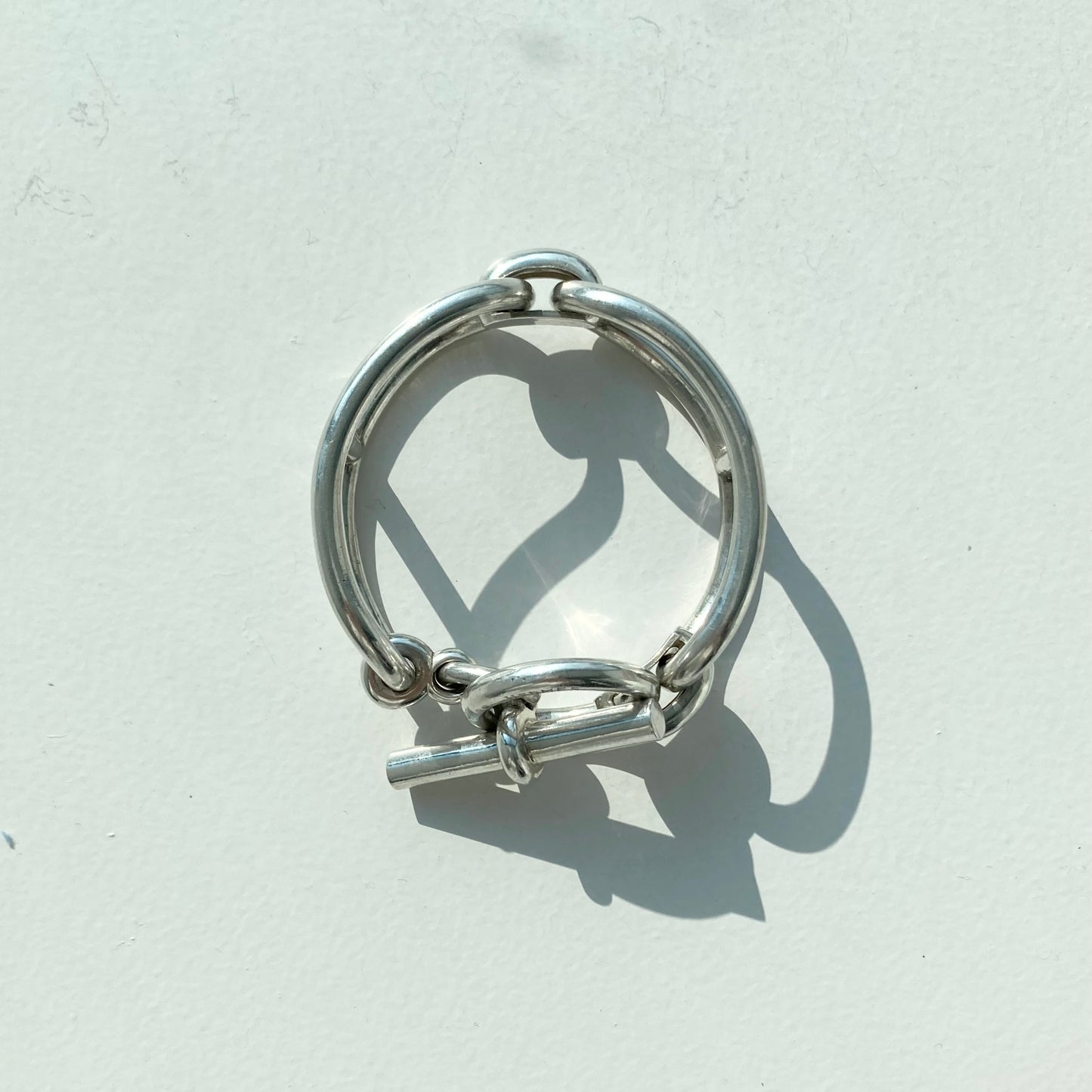 60-80s Hermès Chaine d'ancre bracelet vintage SV800